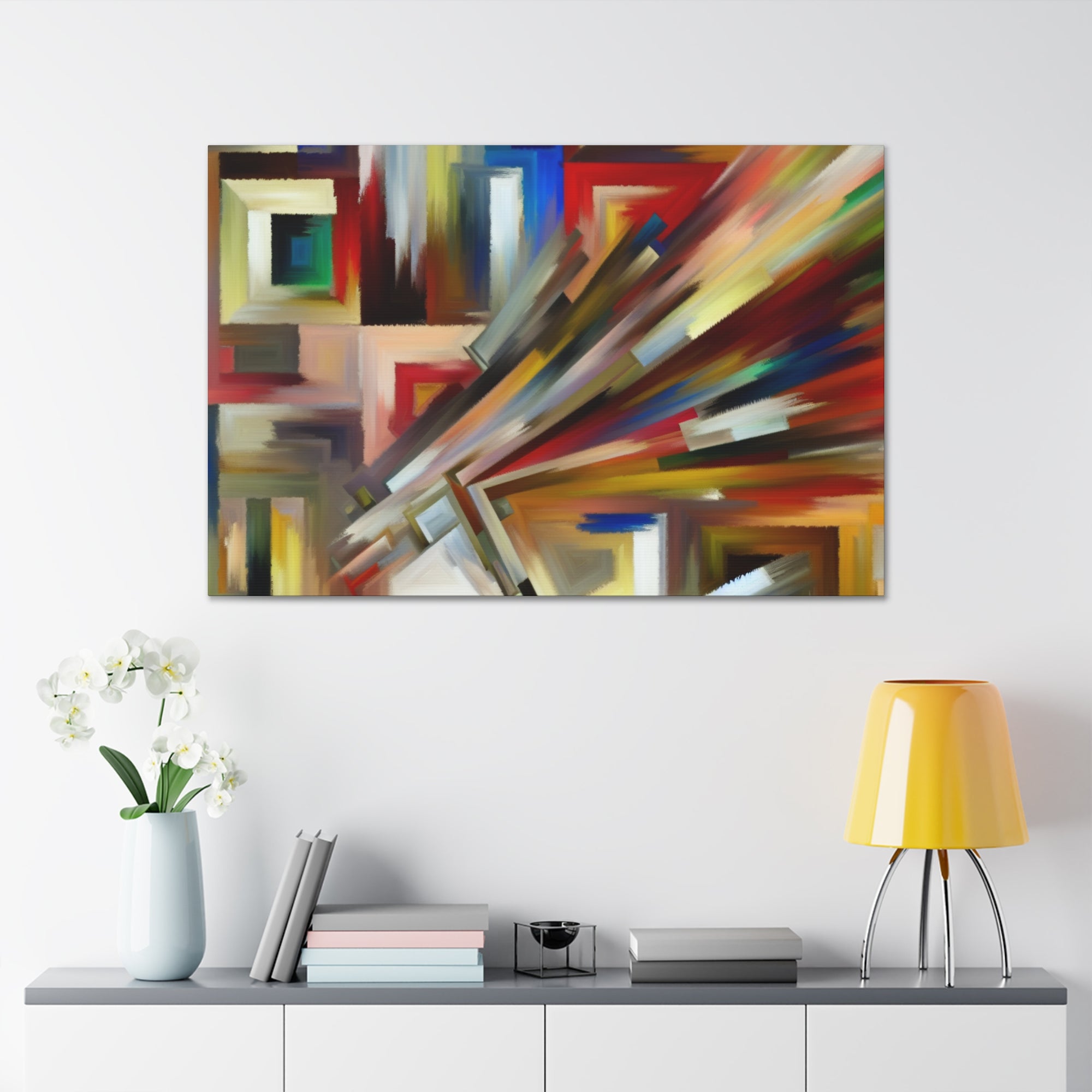 Urban Velocity and Chaos | Canvas