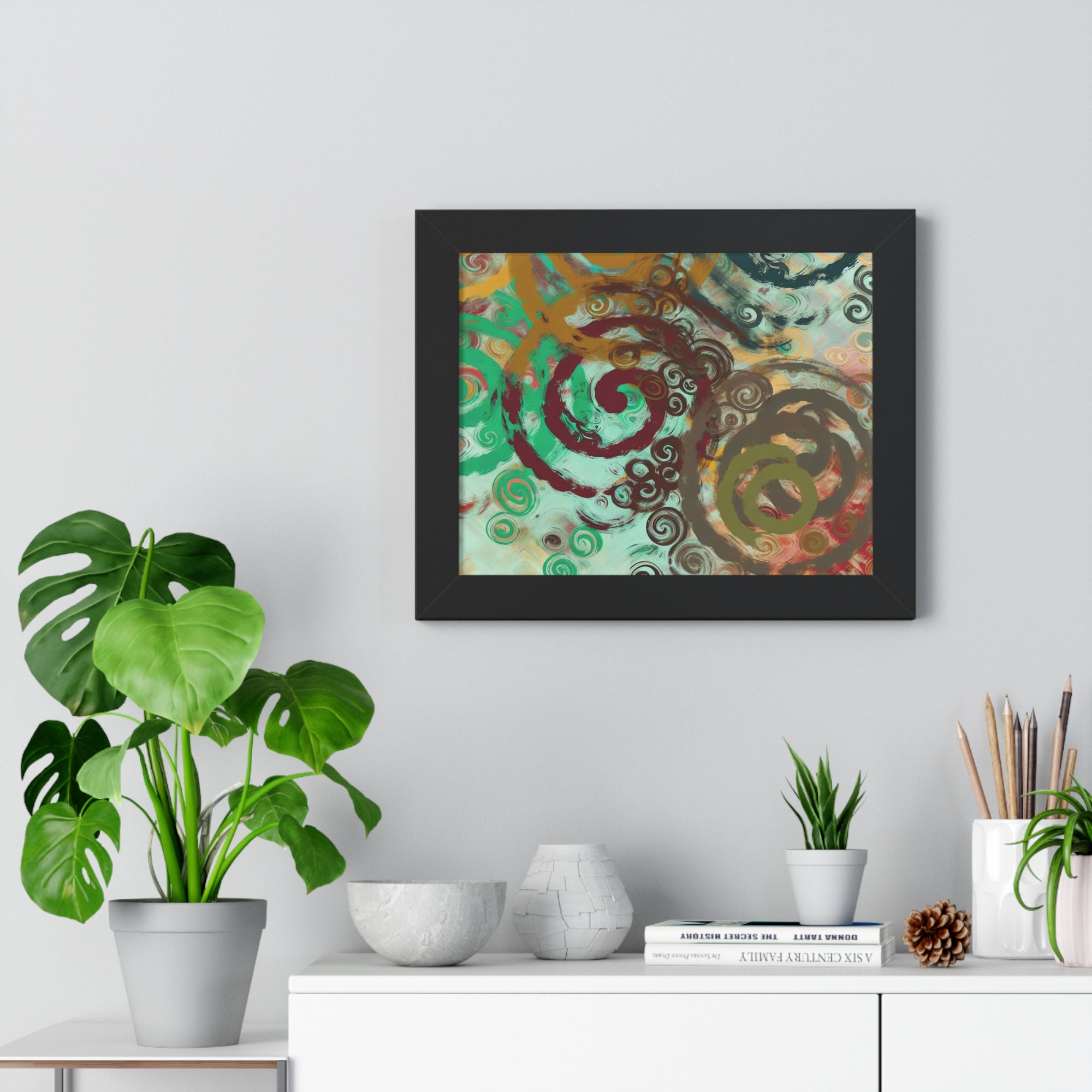 Dance of Colors | Framed Print