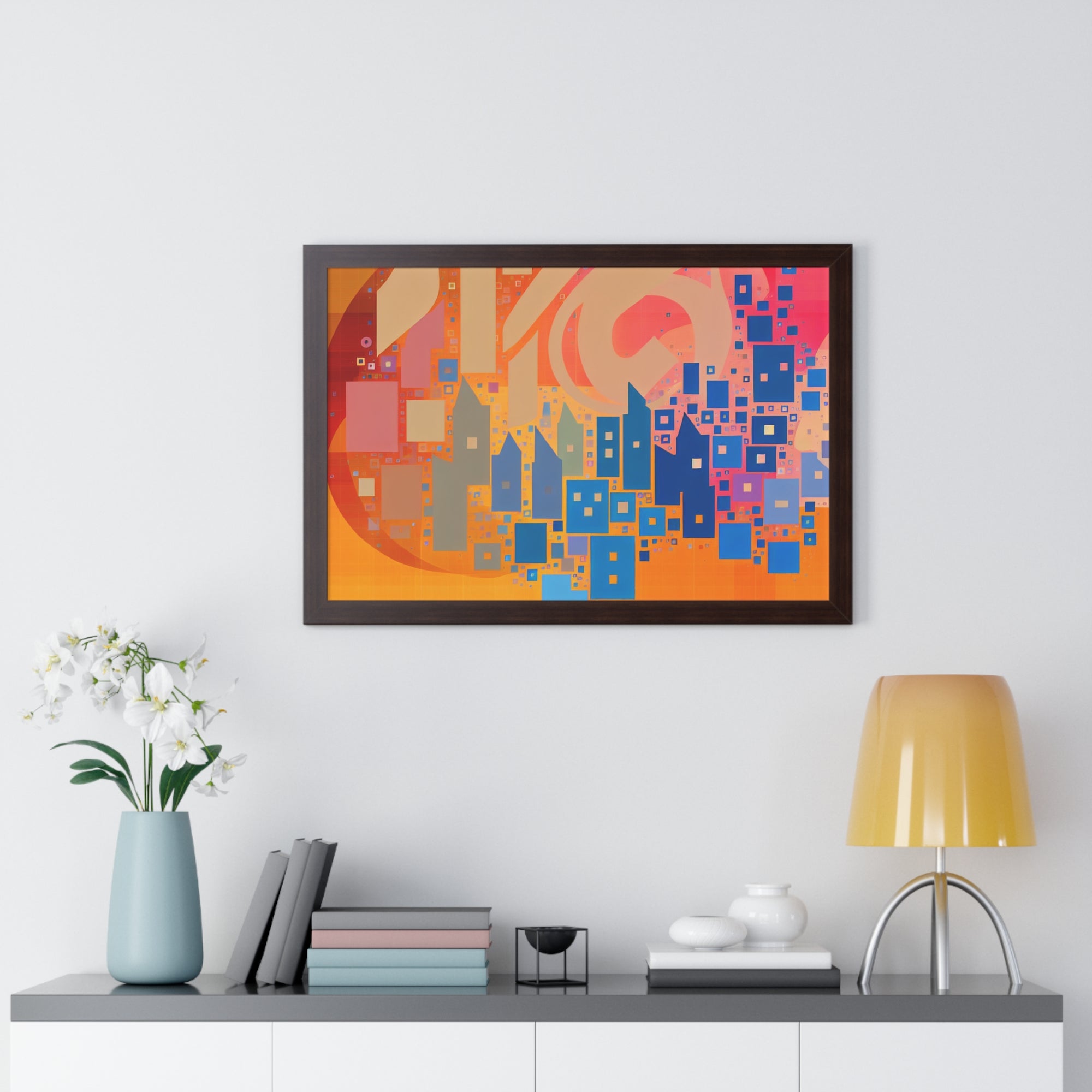 Metropolis in Motion | Framed Print