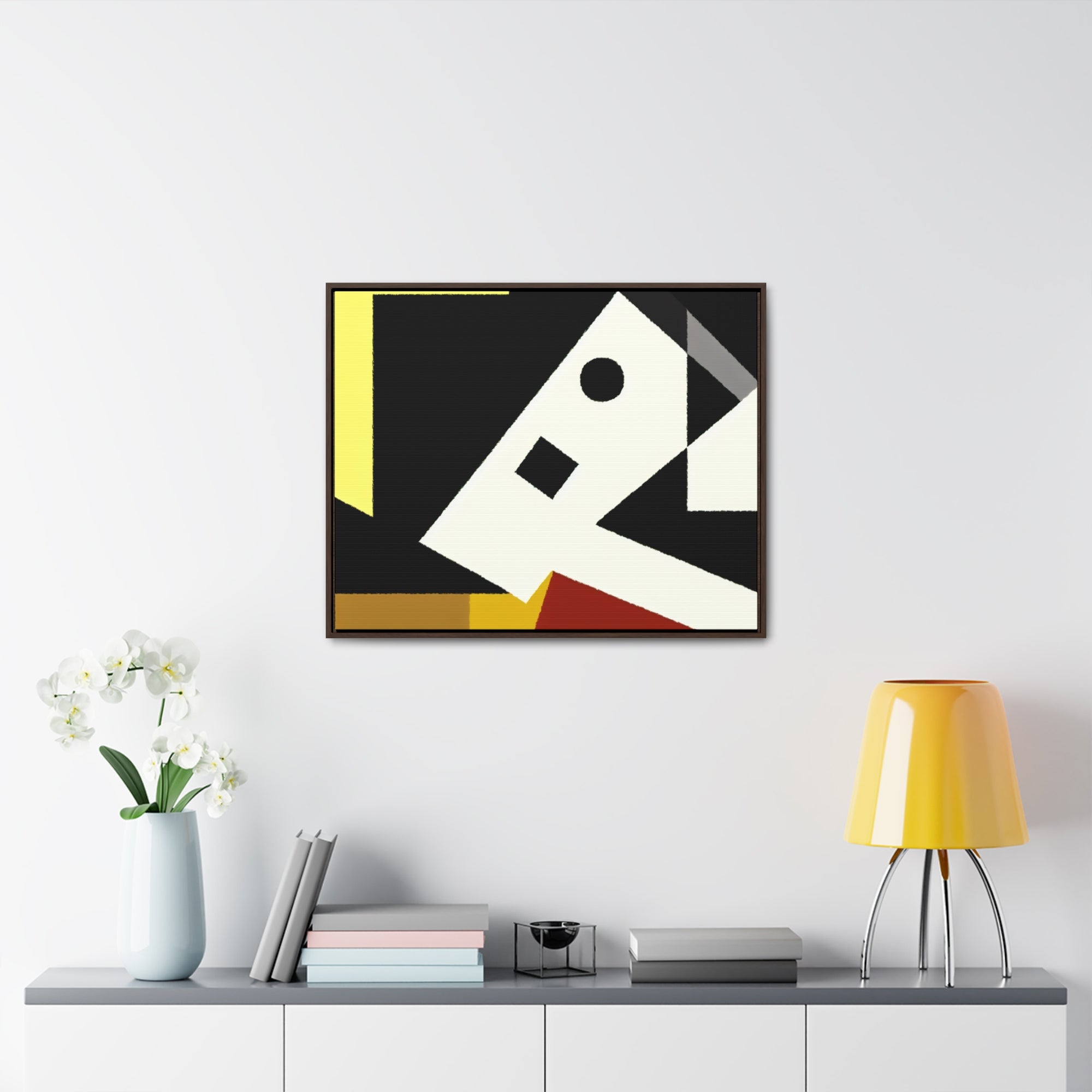 Vibrant Convergence | Framed Canvas