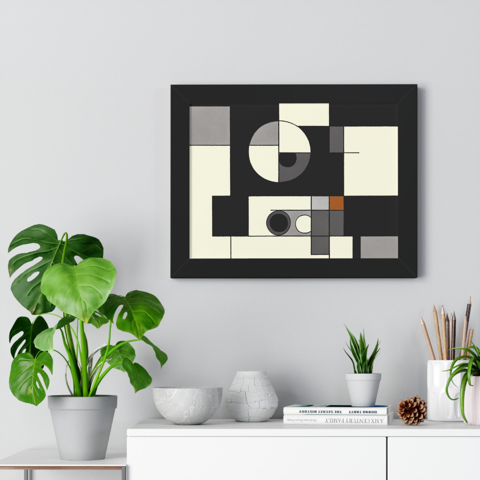 Duality in Motion | Framed Print