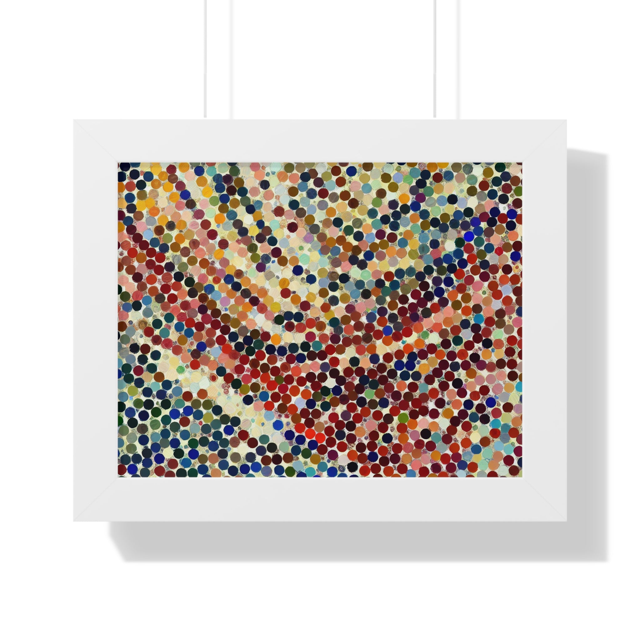 Waves of Colorful Whispers | Framed Print