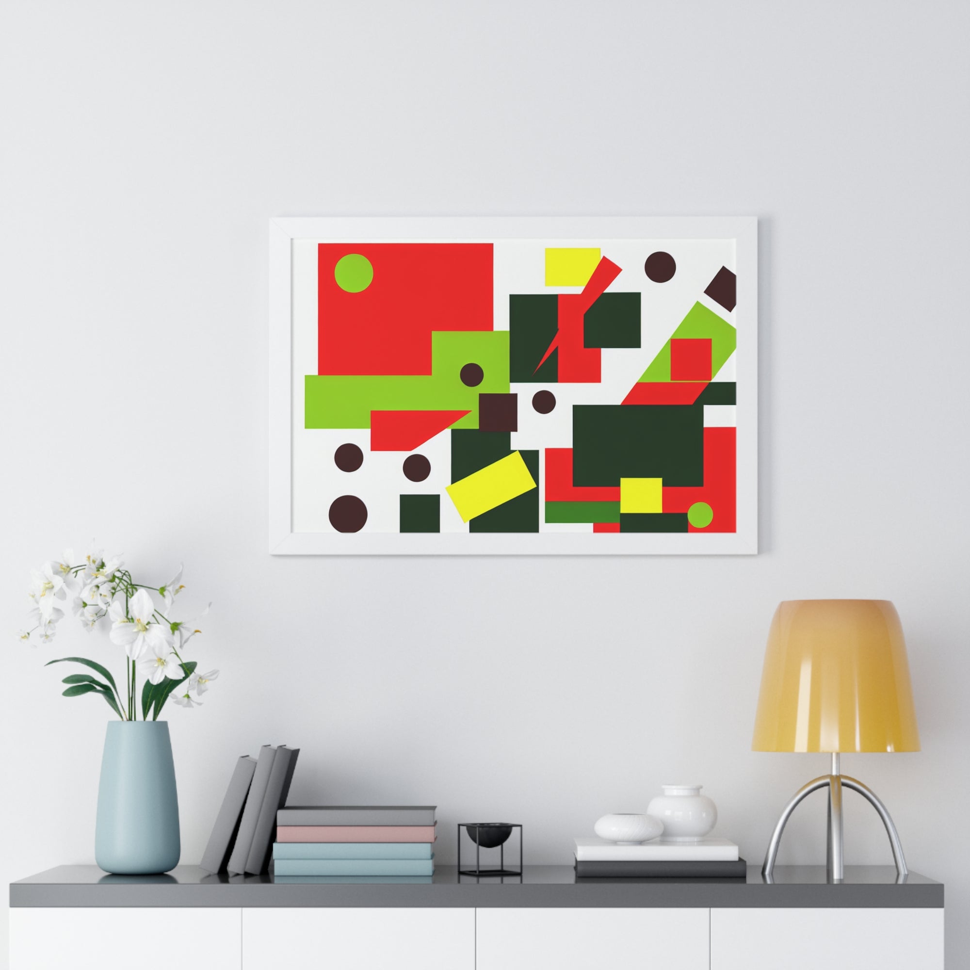 Chromatic Chaos and Order | Framed Print