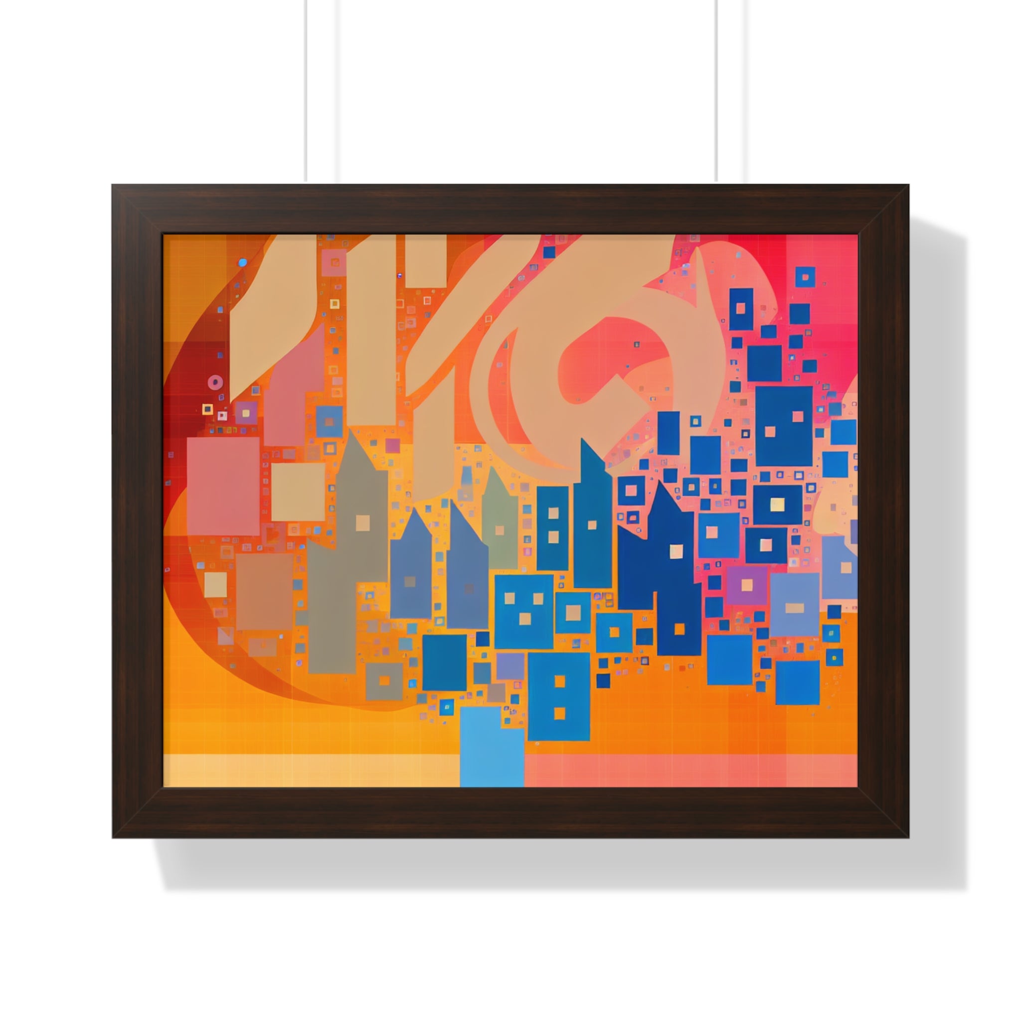 Metropolis in Motion | Framed Print