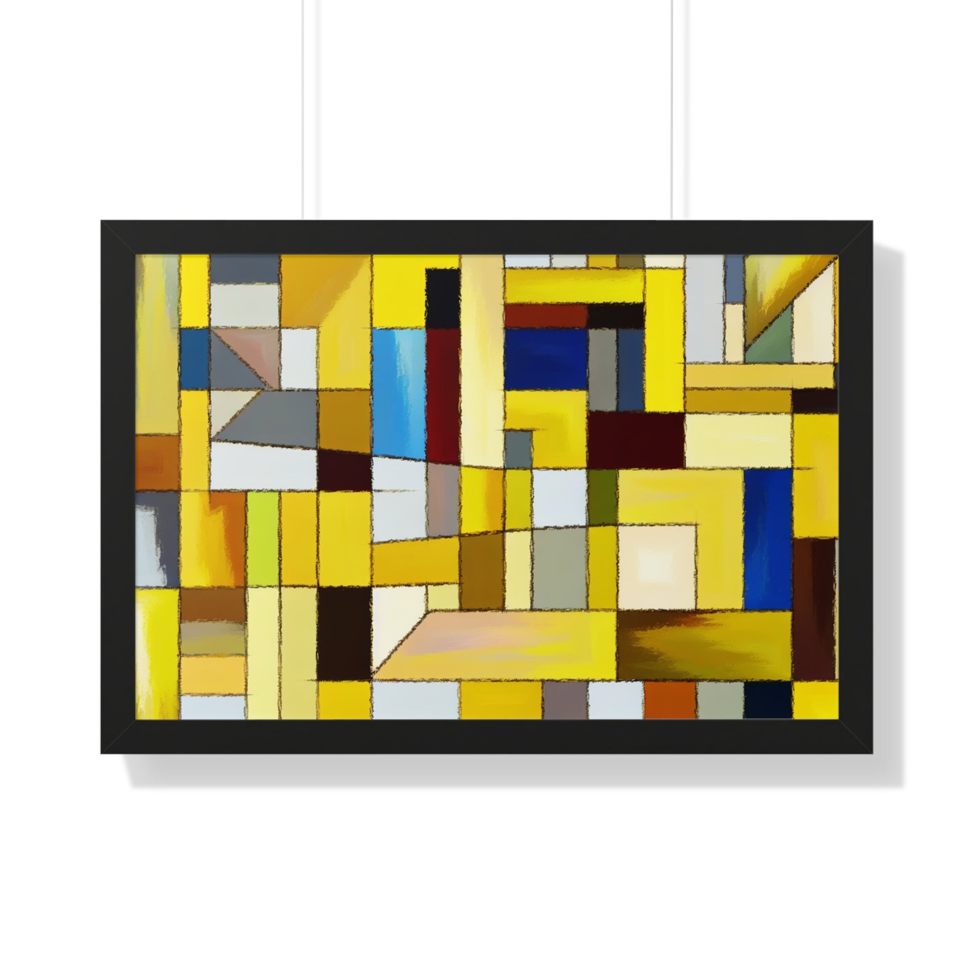 Chromatic Fragments and Light | Framed Print