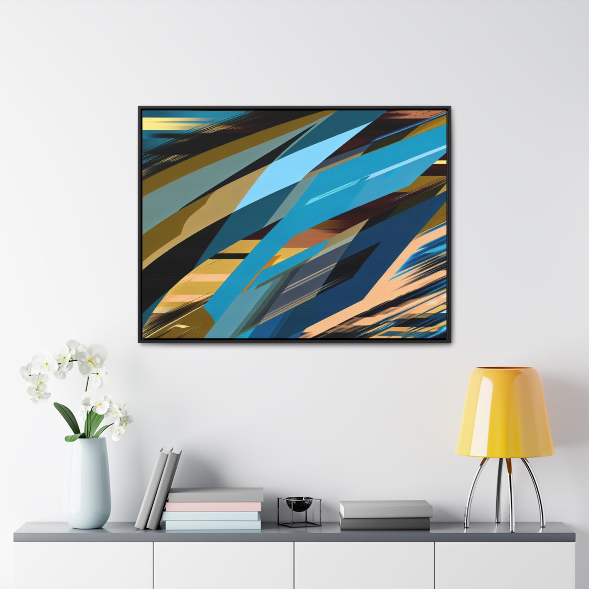 Velocity and Vibrance | Framed Canvas