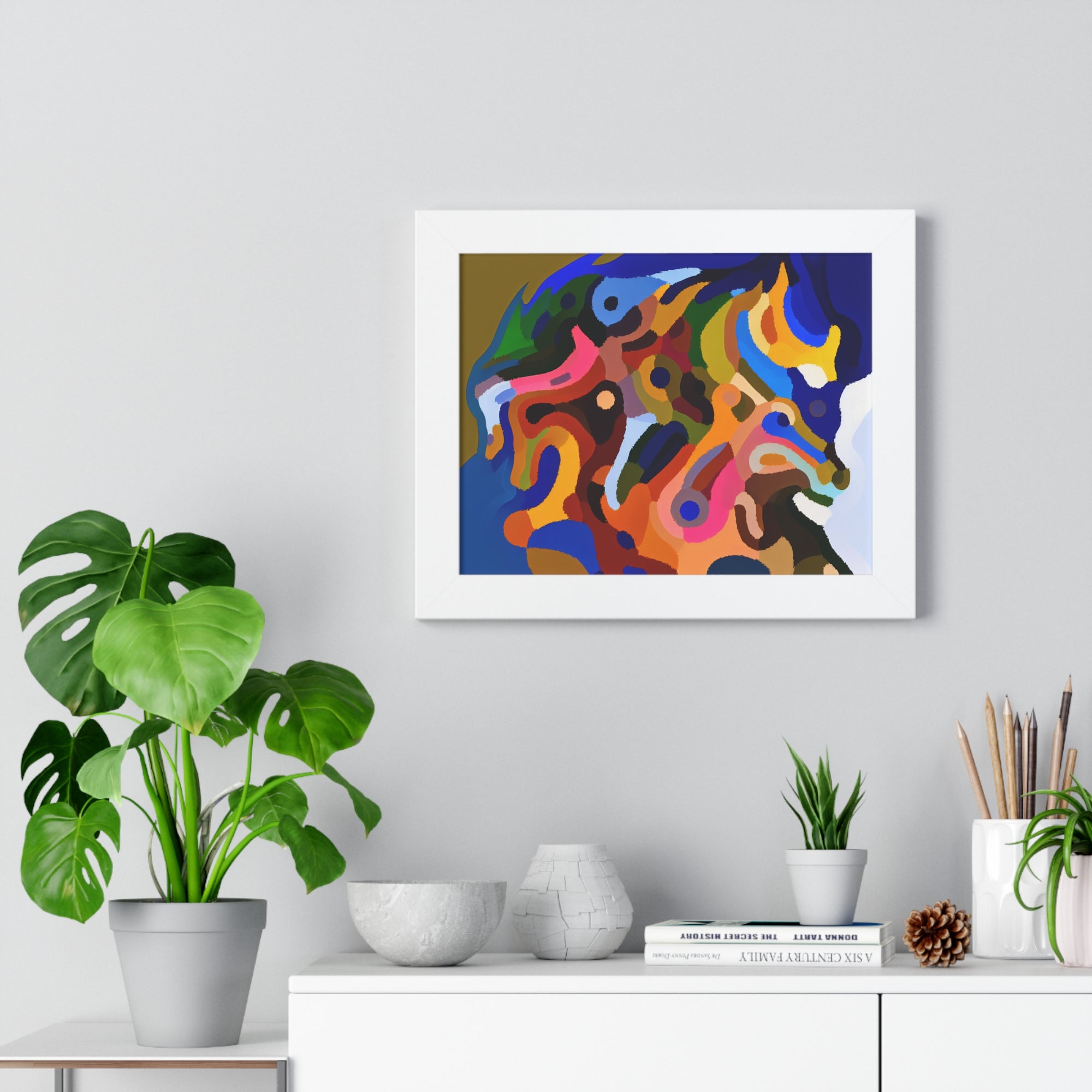 Primal Whispers of Motion | Framed Print