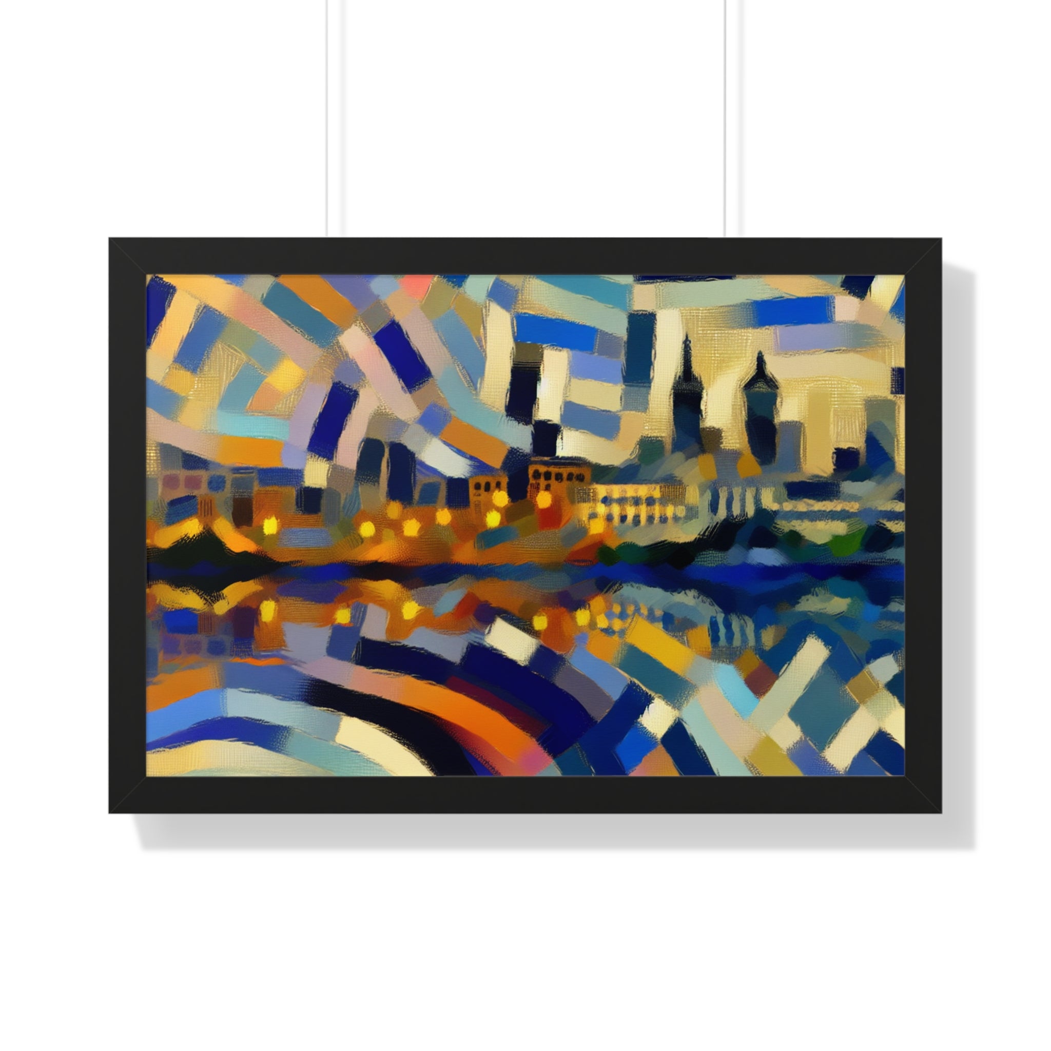 Urban Mirage and Flow | Framed Print