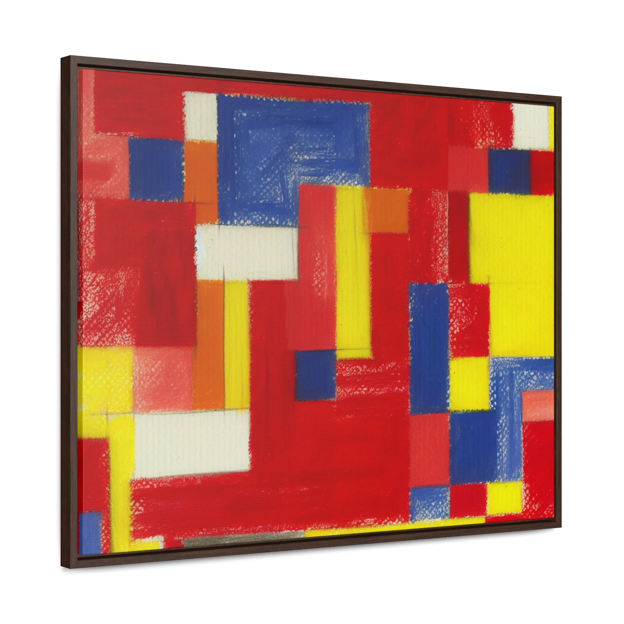 Vibrant Rhythmic Harmony | Framed Canvas