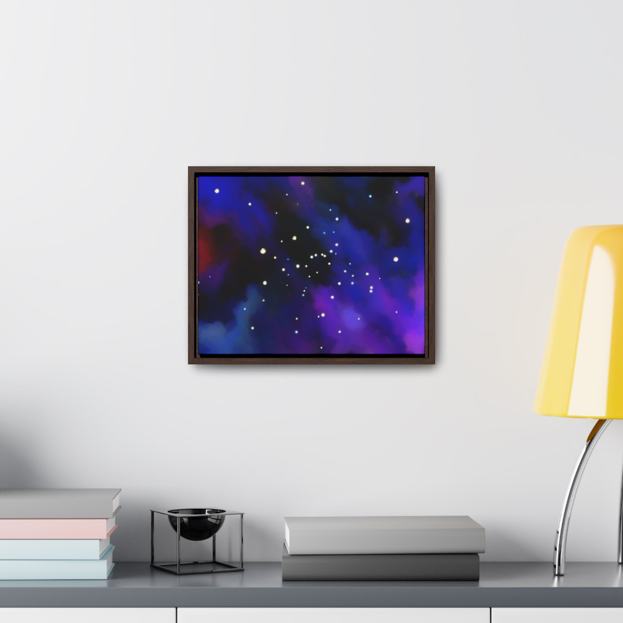 Celestial Whispers and Dreams | Framed Canvas