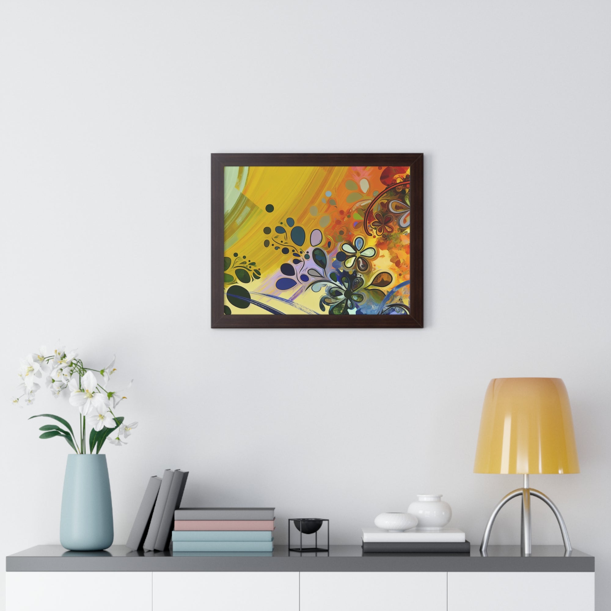 Whimsy in Bloom | Framed Print