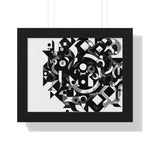 Eclipse of Contrast | Framed Print