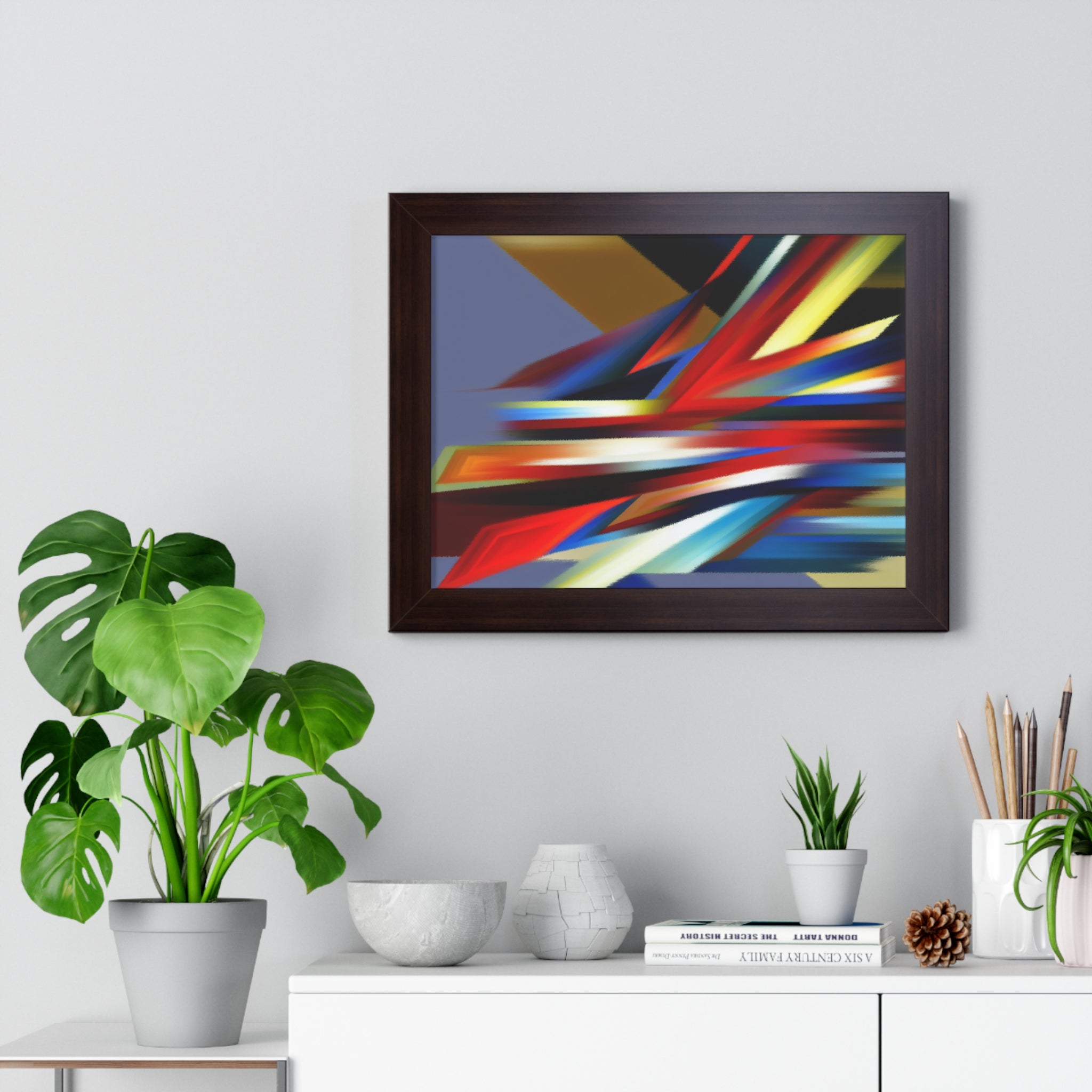 Chaotic Harmony Expressed | Framed Print