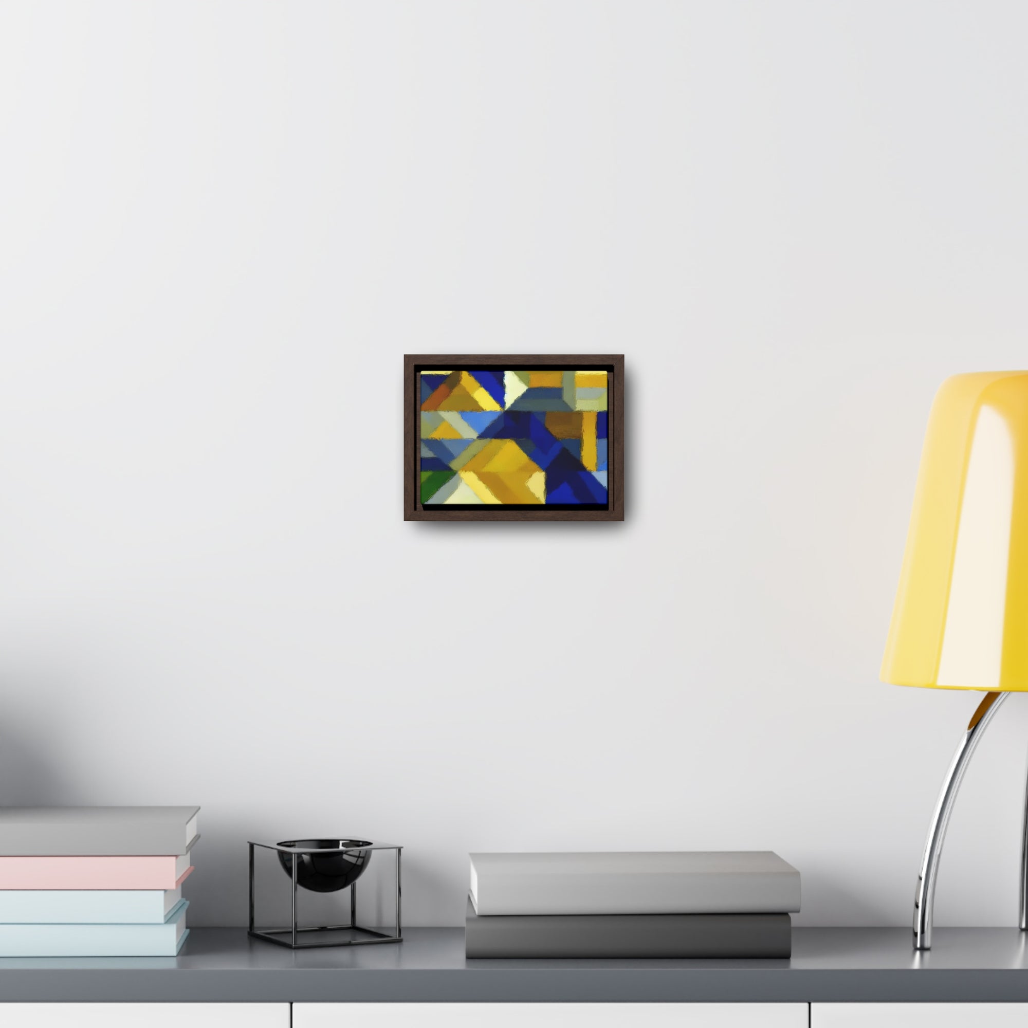 Fractured Vibrance and Motion | Framed Canvas