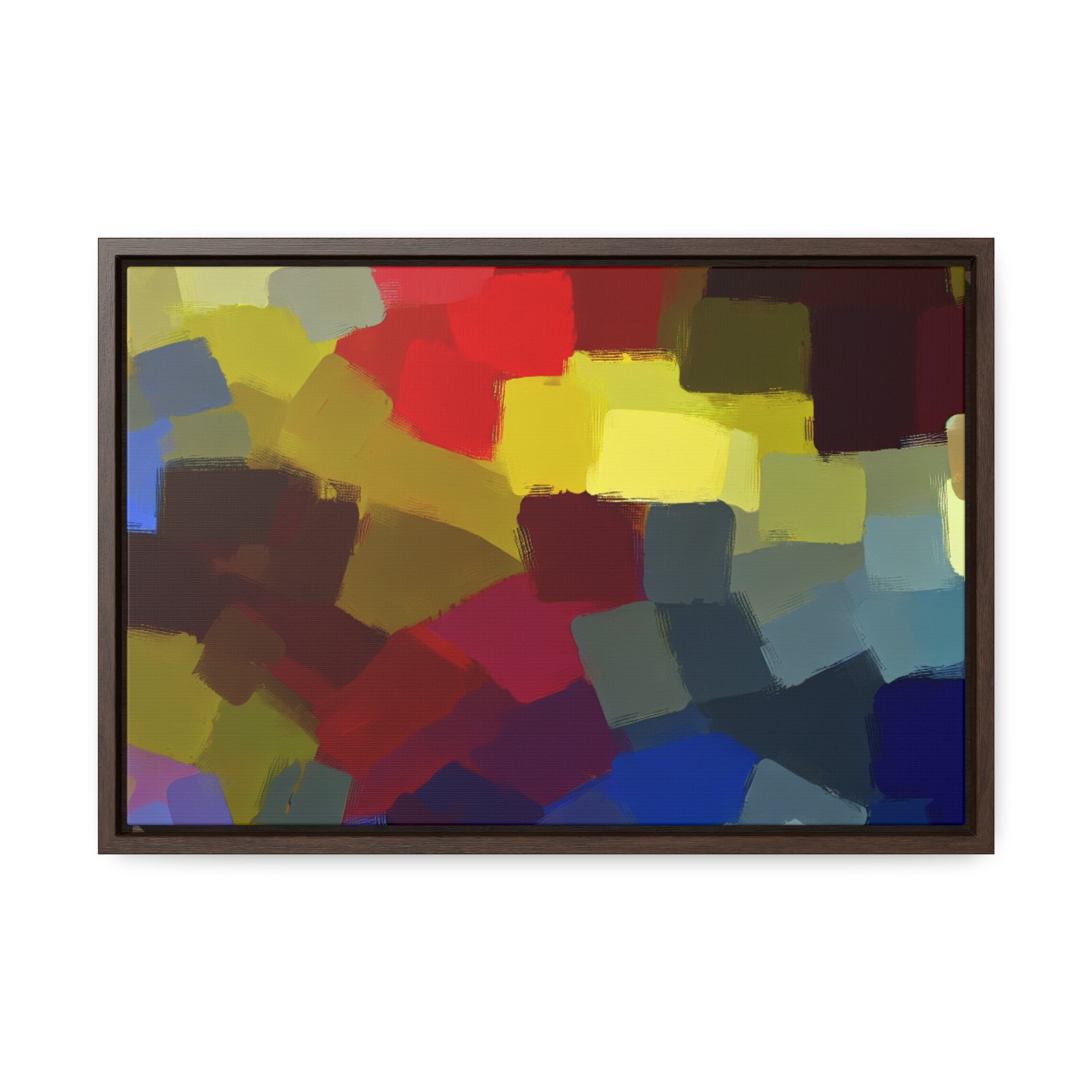 Rhythm of Colors | Framed Canvas