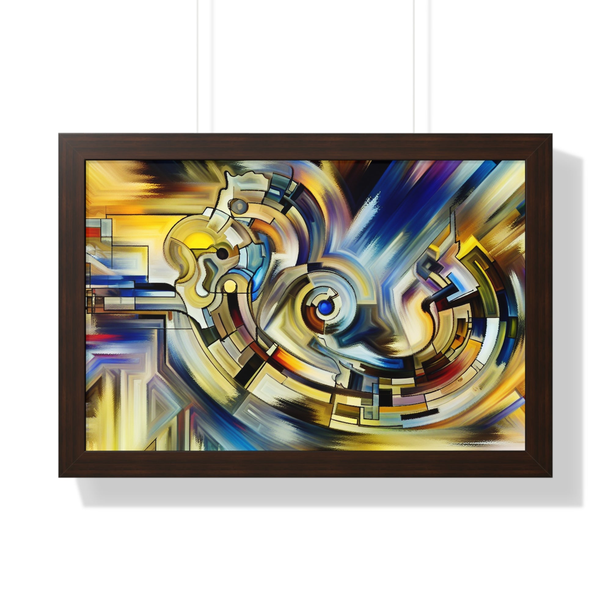 Kinetic Symphony of Chaos | Framed Print