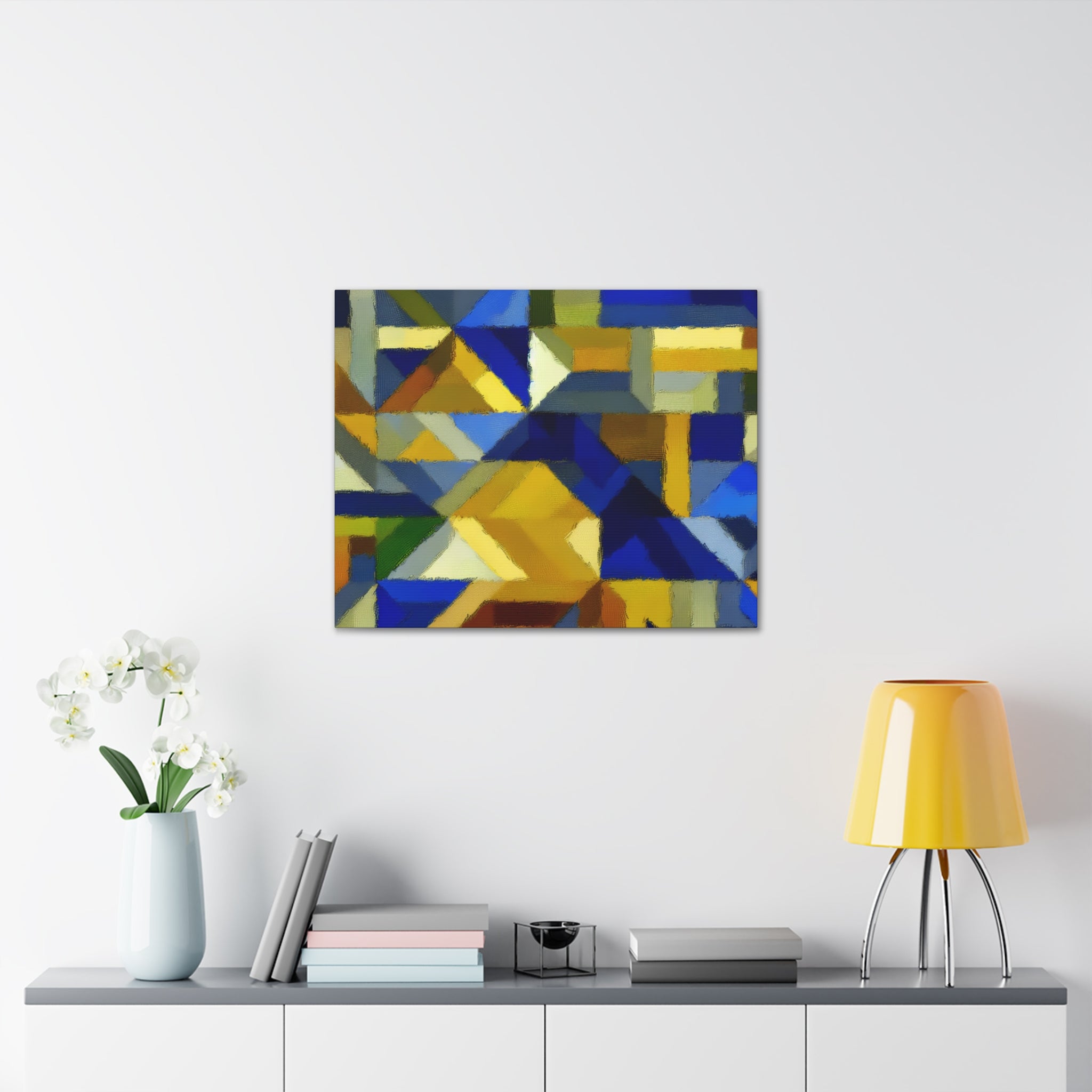 Fractured Vibrance and Motion | Canvas