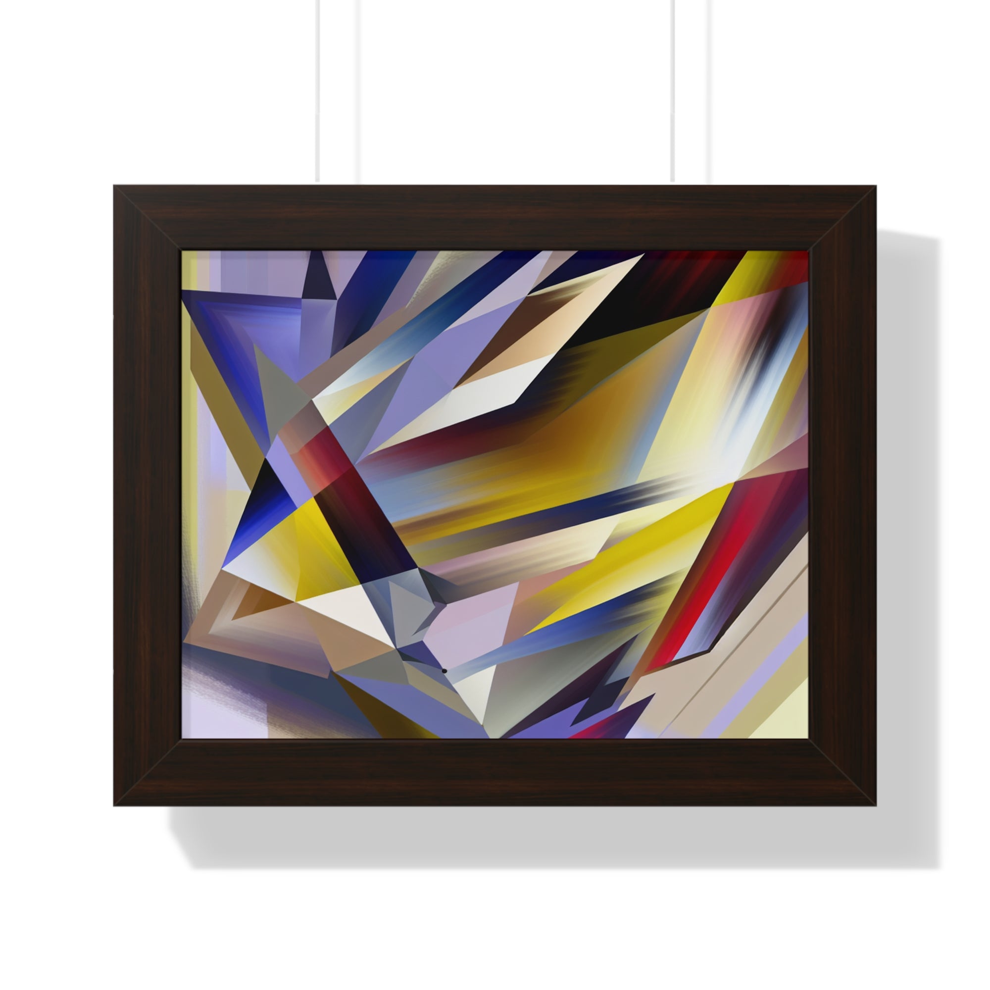 Velocity and Color Harmony | Framed Print