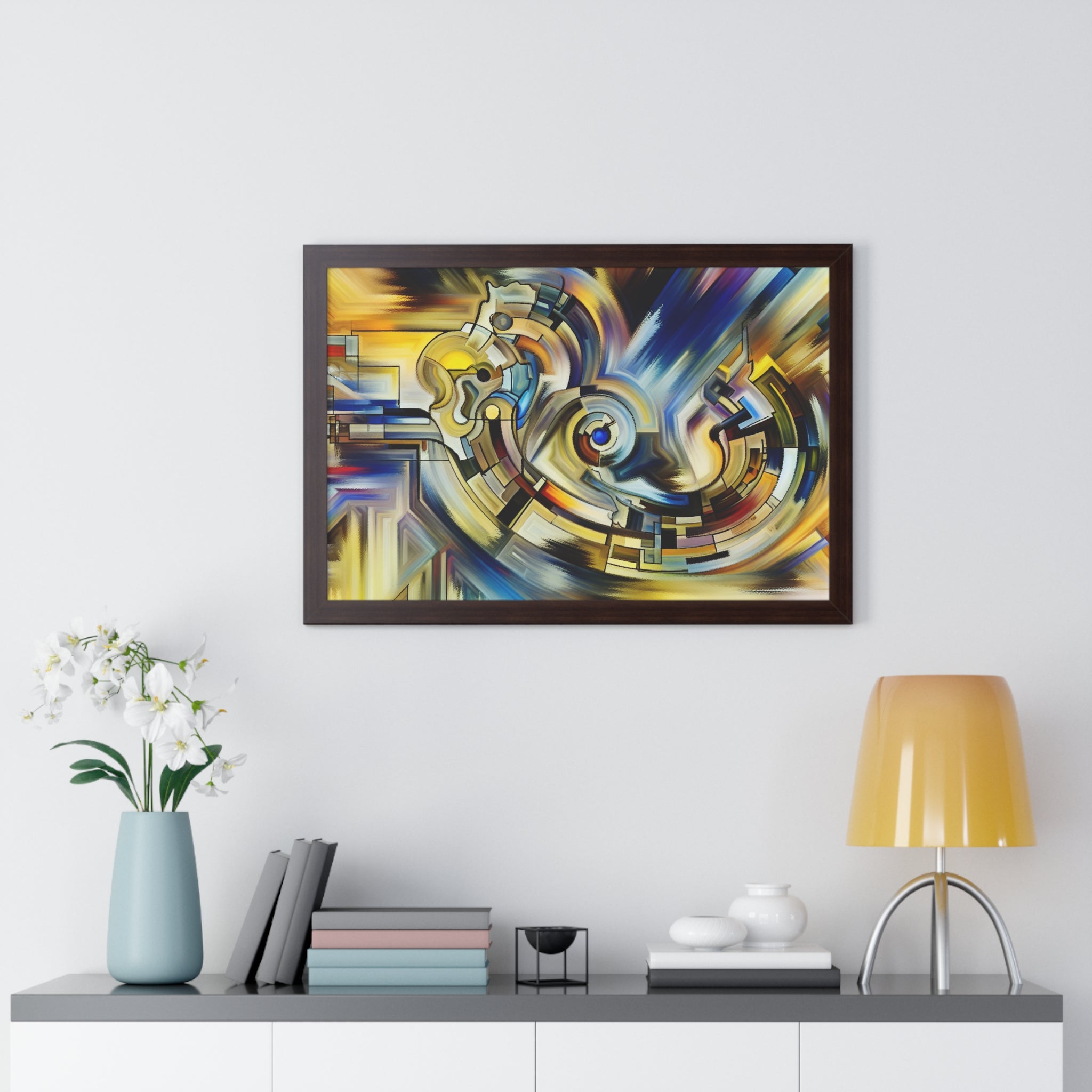 Kinetic Symphony of Chaos | Framed Print