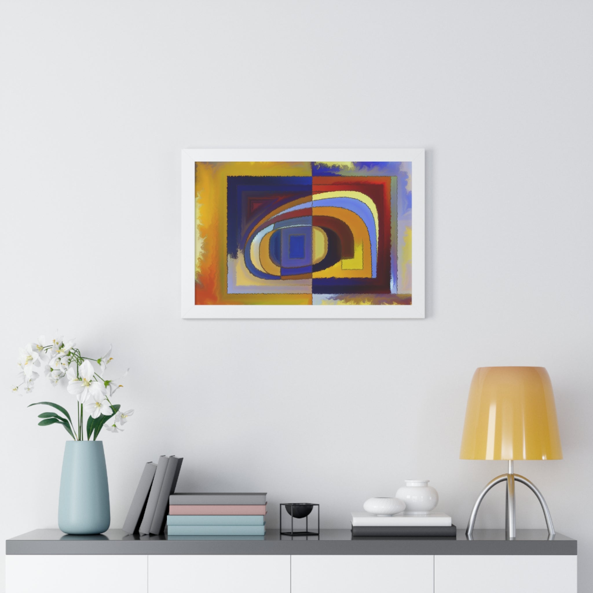 Chromatic Whispers and Dreams | Framed Print