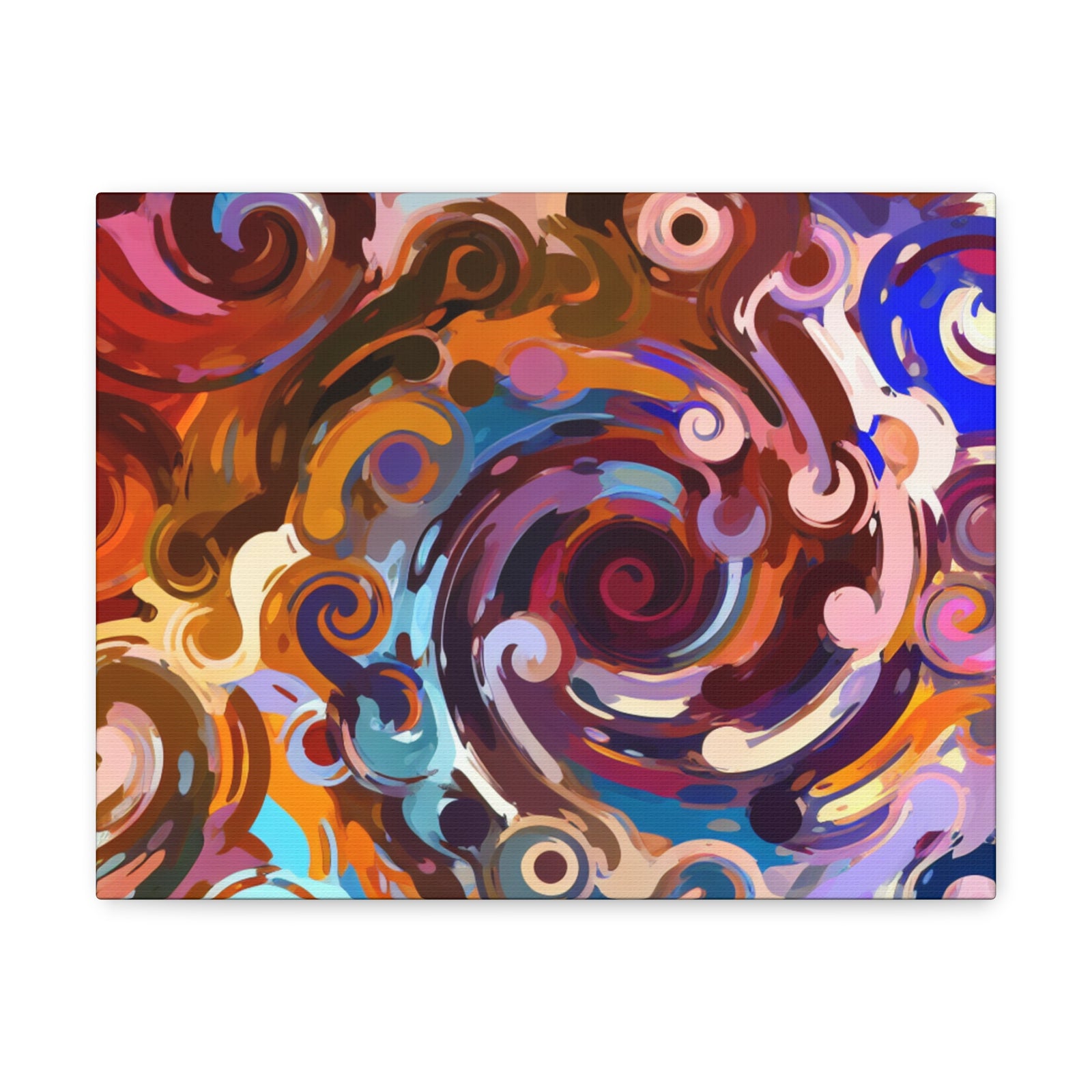 Elysian Whirls and Splashes | Canvas