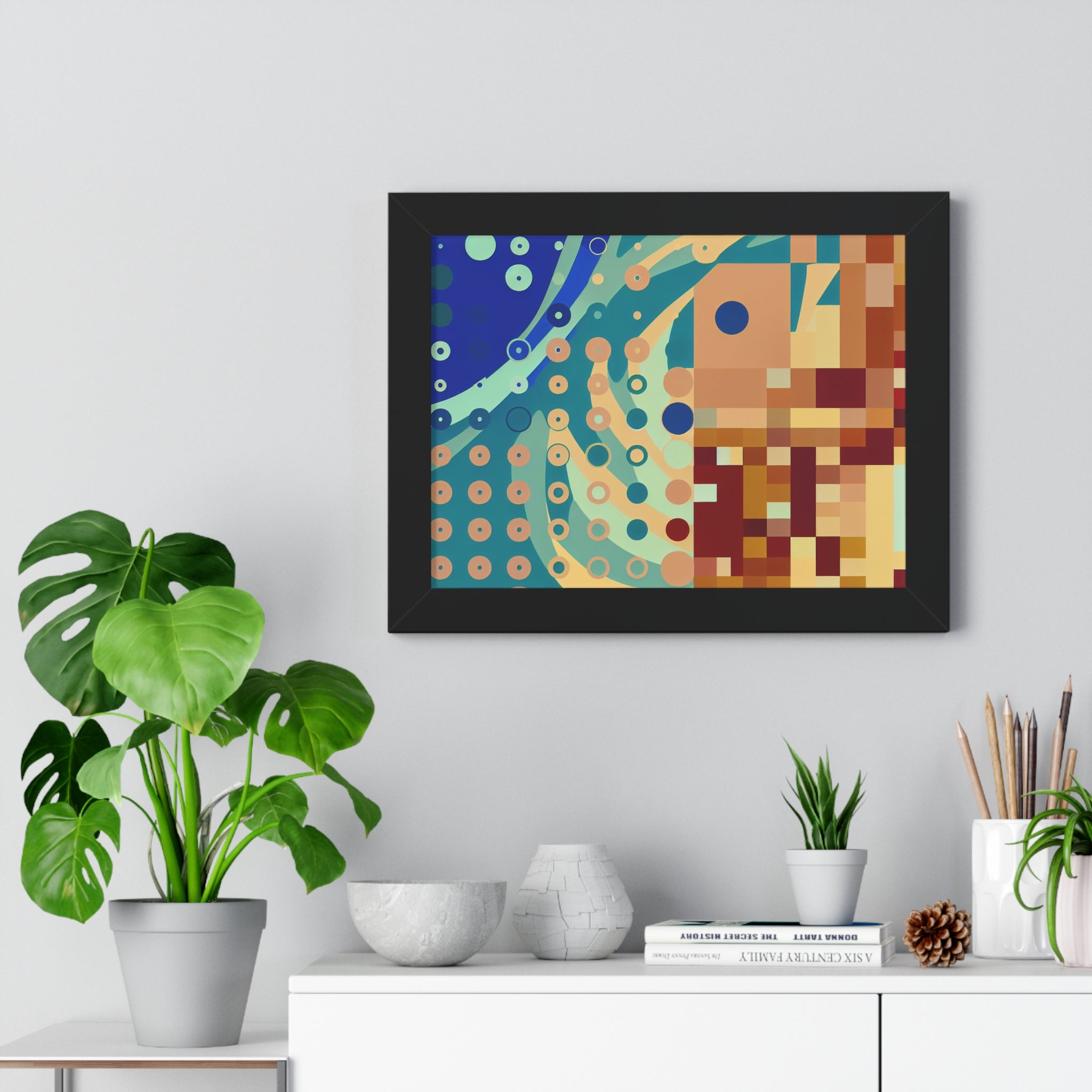 Whirlwind of Colors | Framed Print