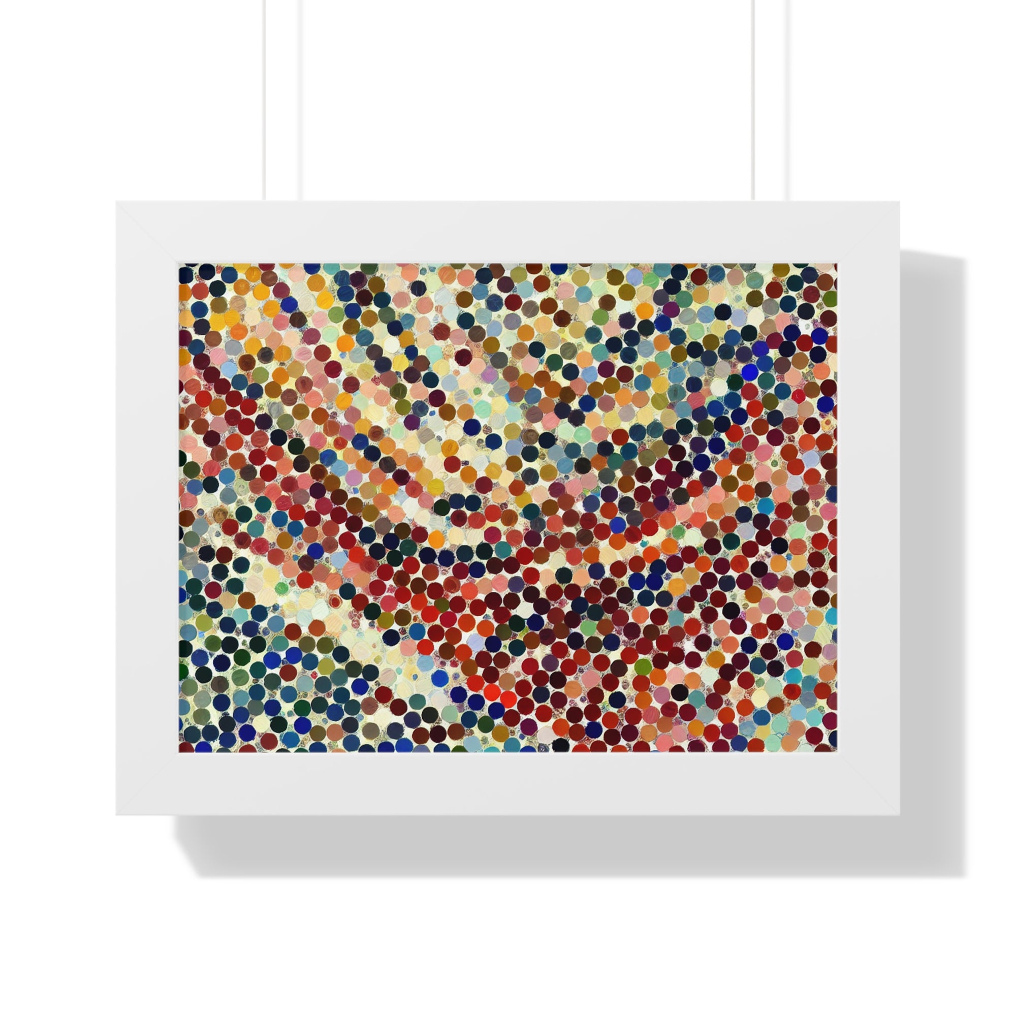 Waves of Colorful Whispers | Framed Print