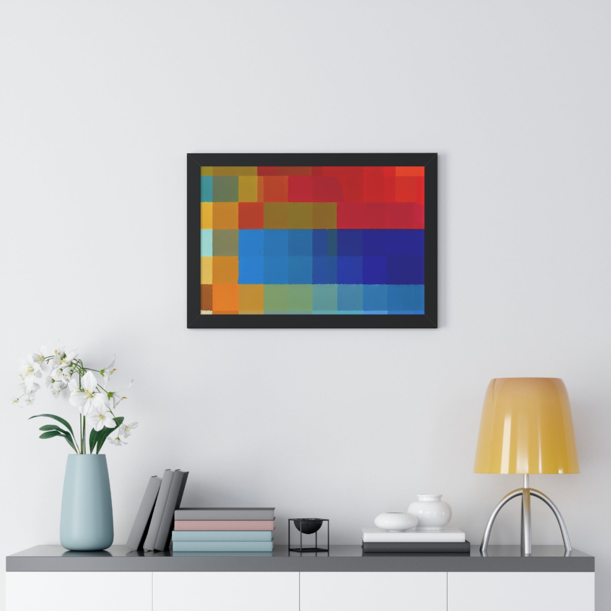 Rhythm of Color | Framed Print