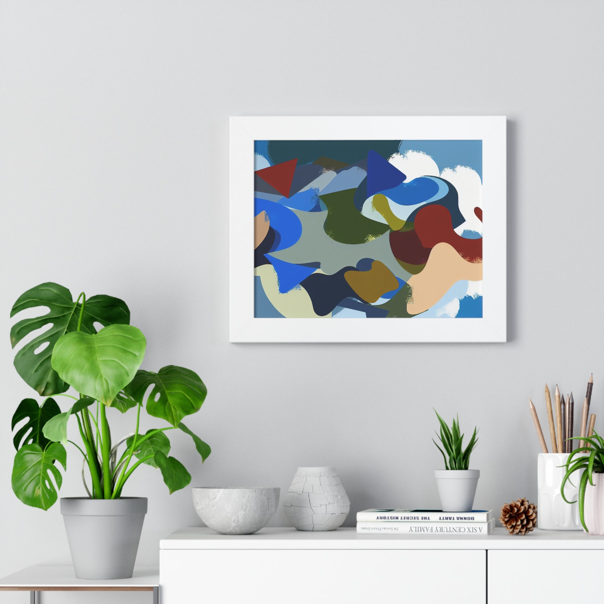 Elysian Echoes of Earth | Framed Print