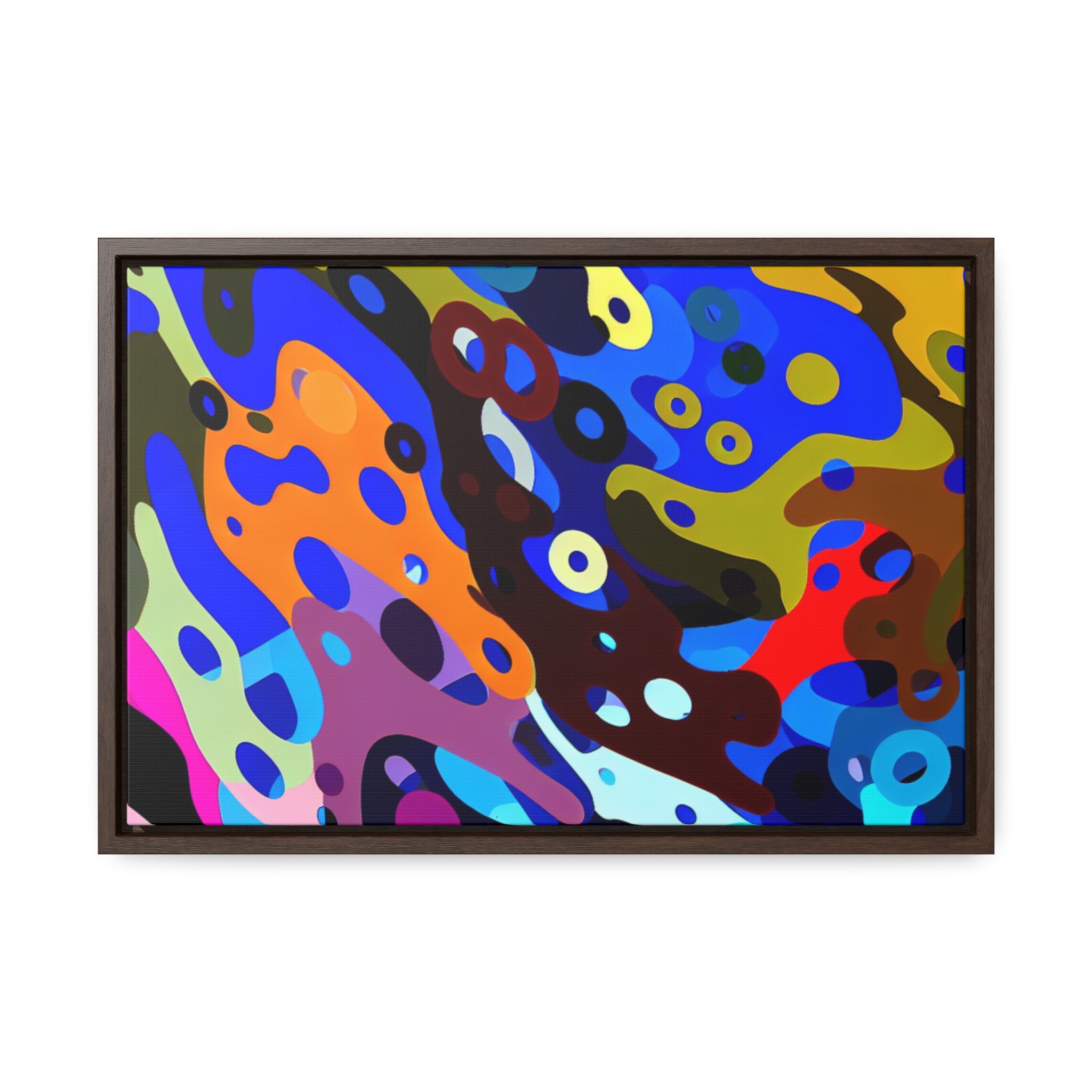 Anime Symphony in Color | Framed Canvas