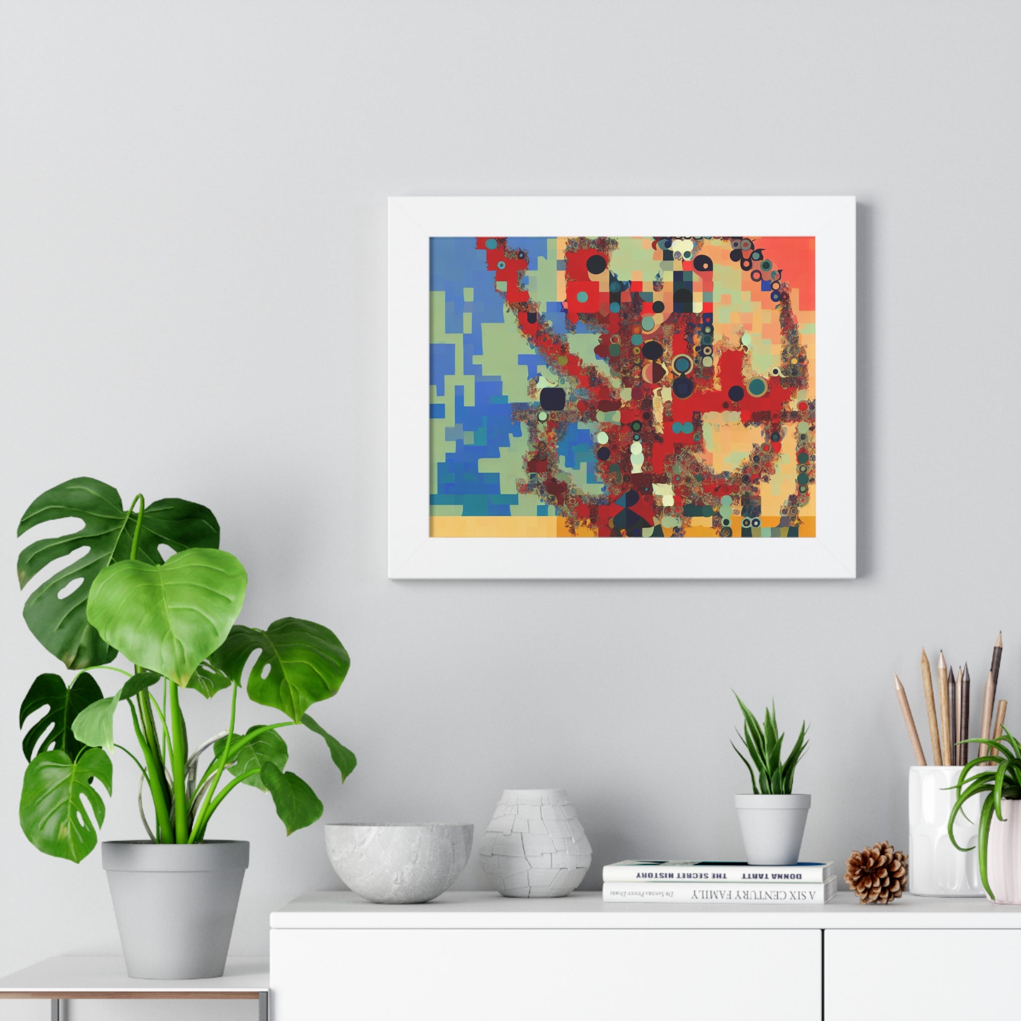 Whirls of Freedom | Framed Print