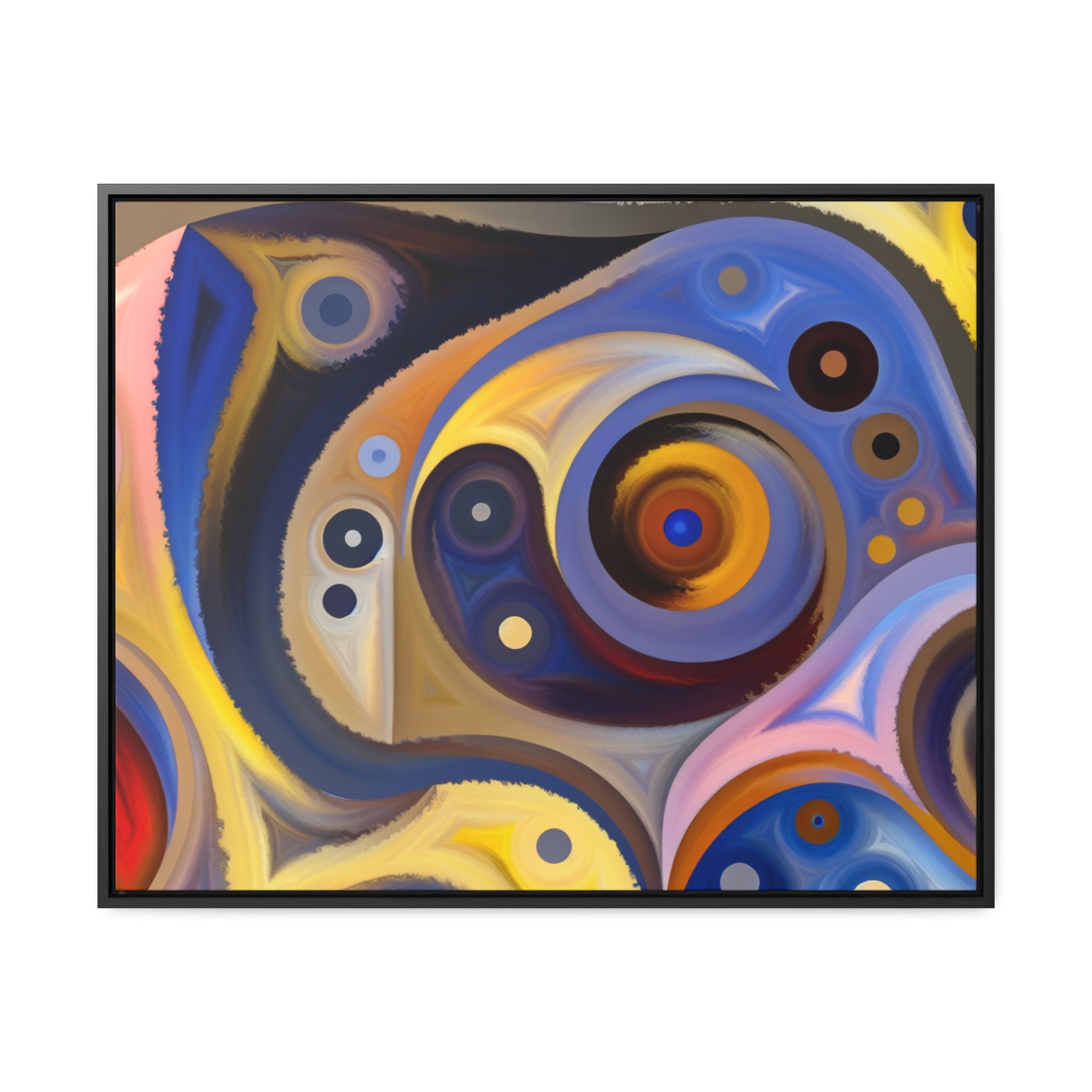 Chaotic Reverie | Framed Canvas