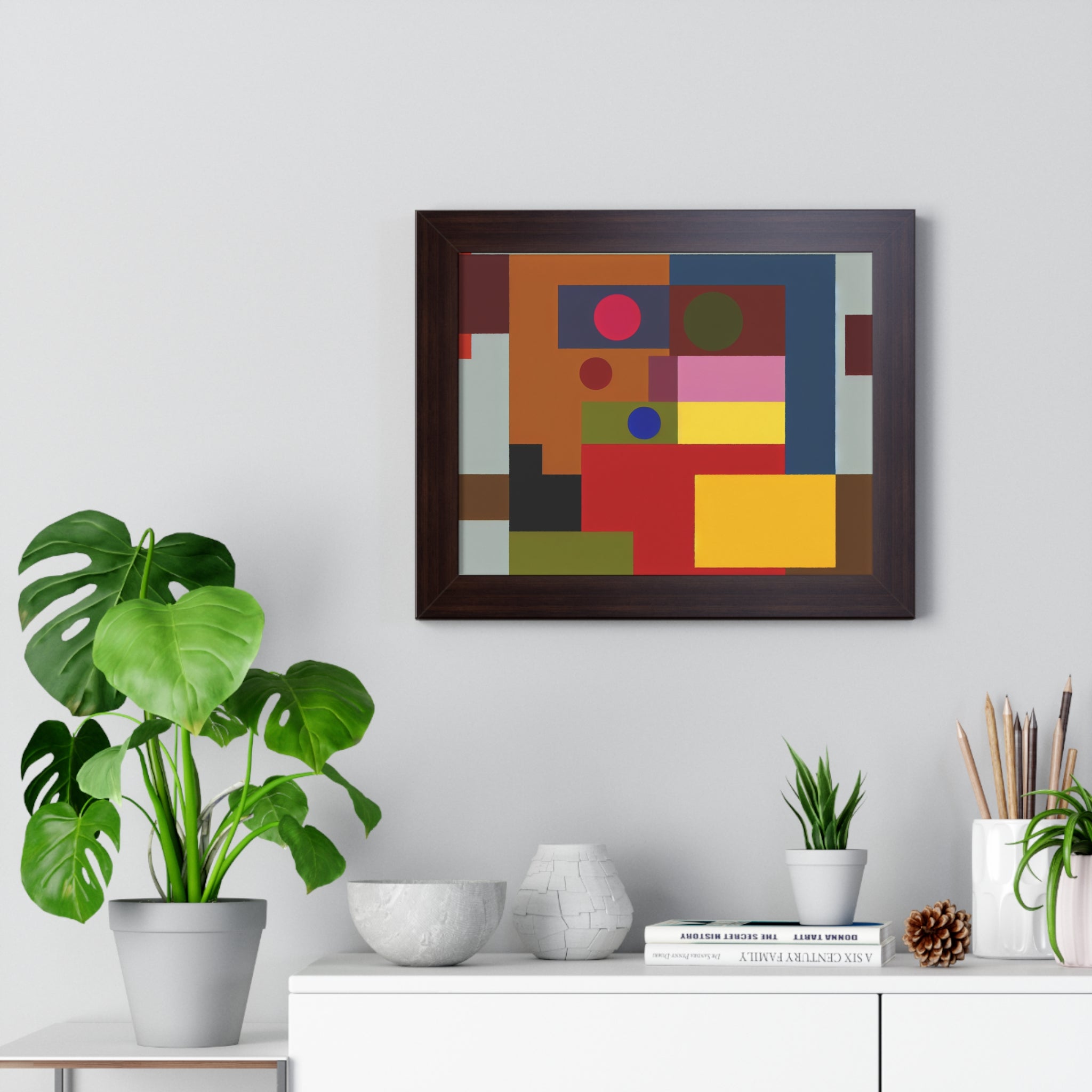 Radiant Geometry Unveiled | Framed Print