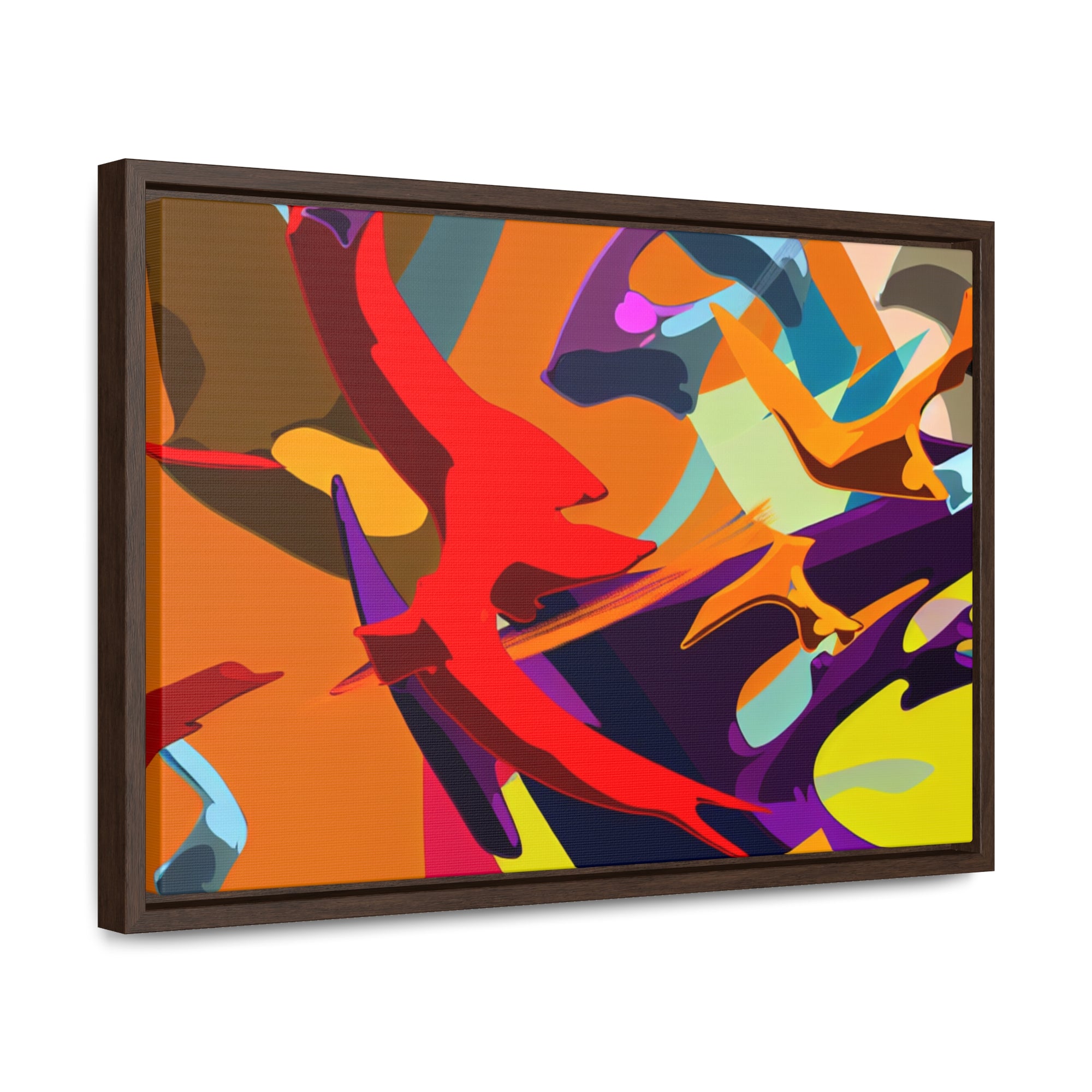 Elysium Dreams and Colors | Framed Canvas