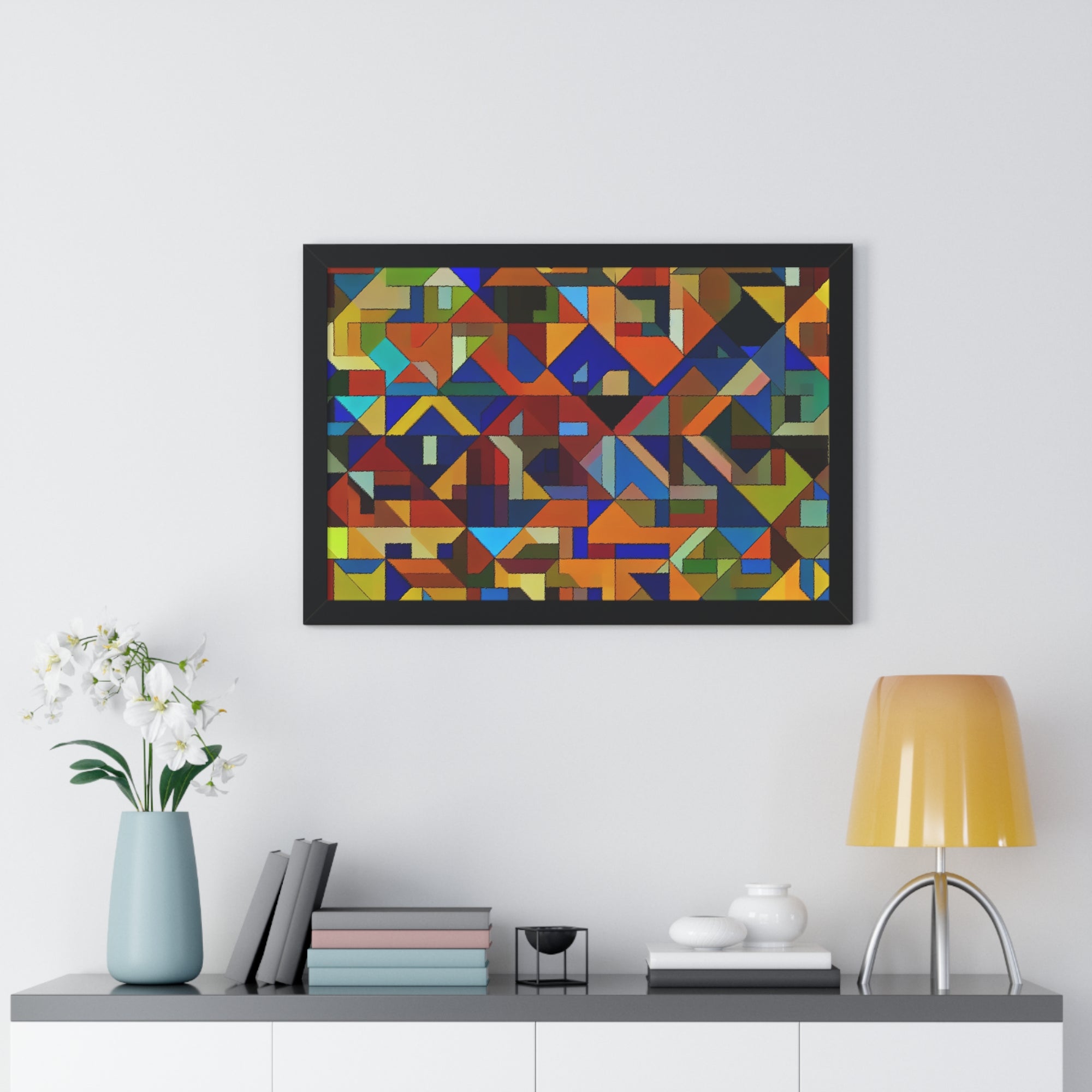 Kaleidoscope of Motion | Framed Print