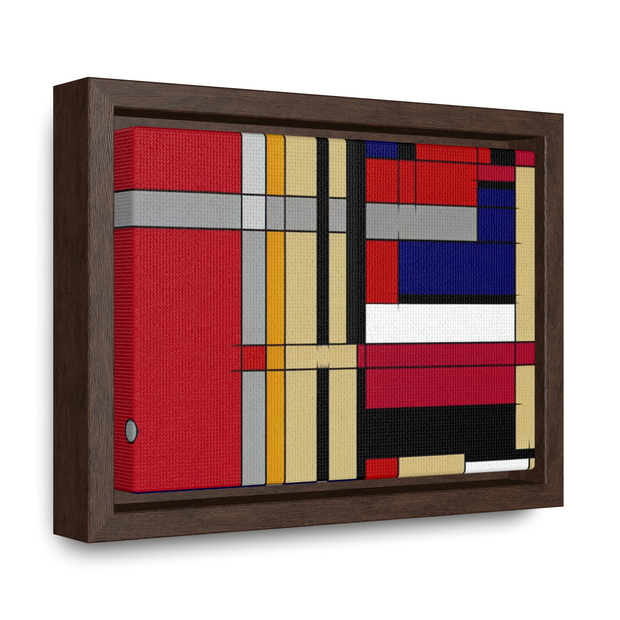 Dynamic Harmony of Shapes | Framed Canvas