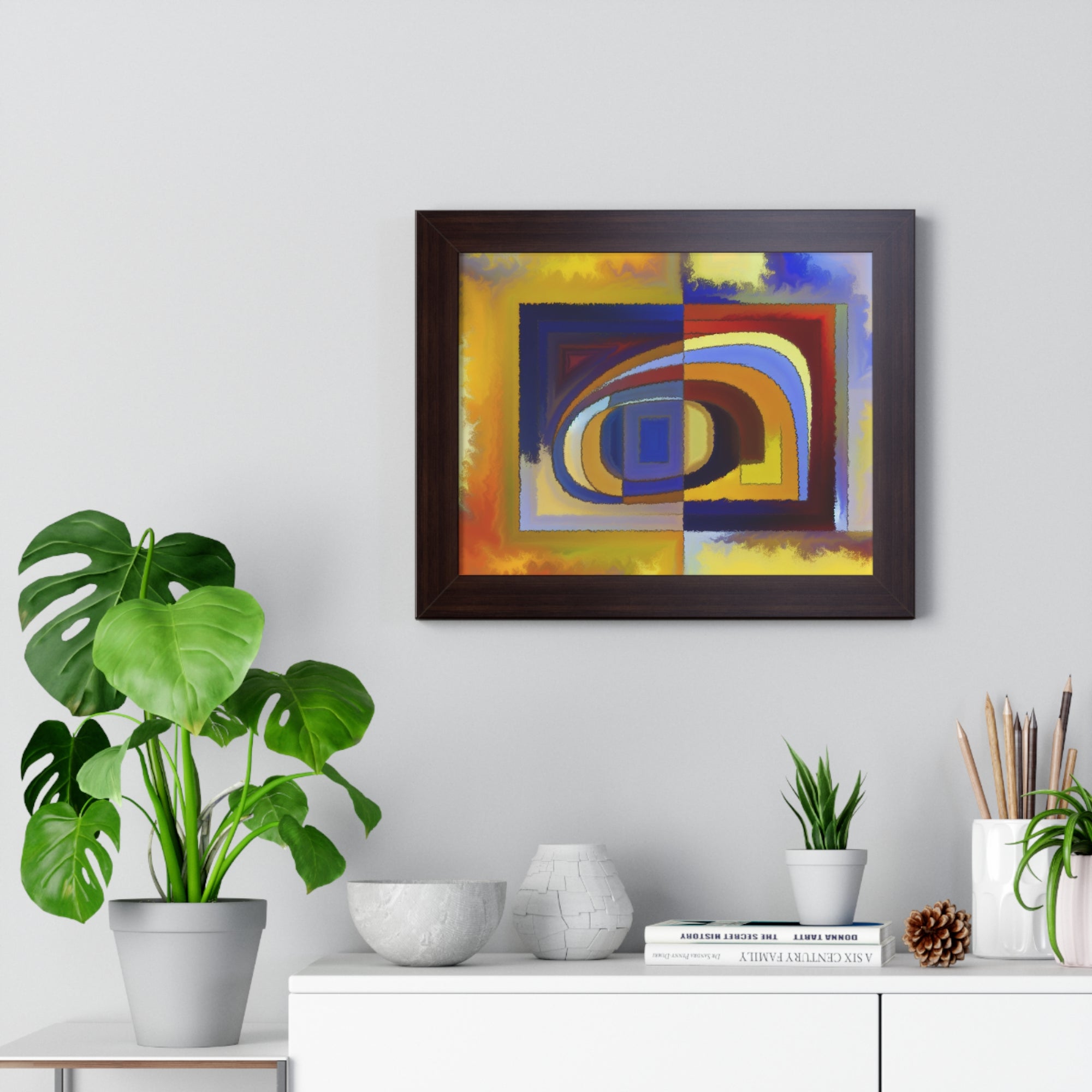 Chromatic Whispers and Dreams | Framed Print