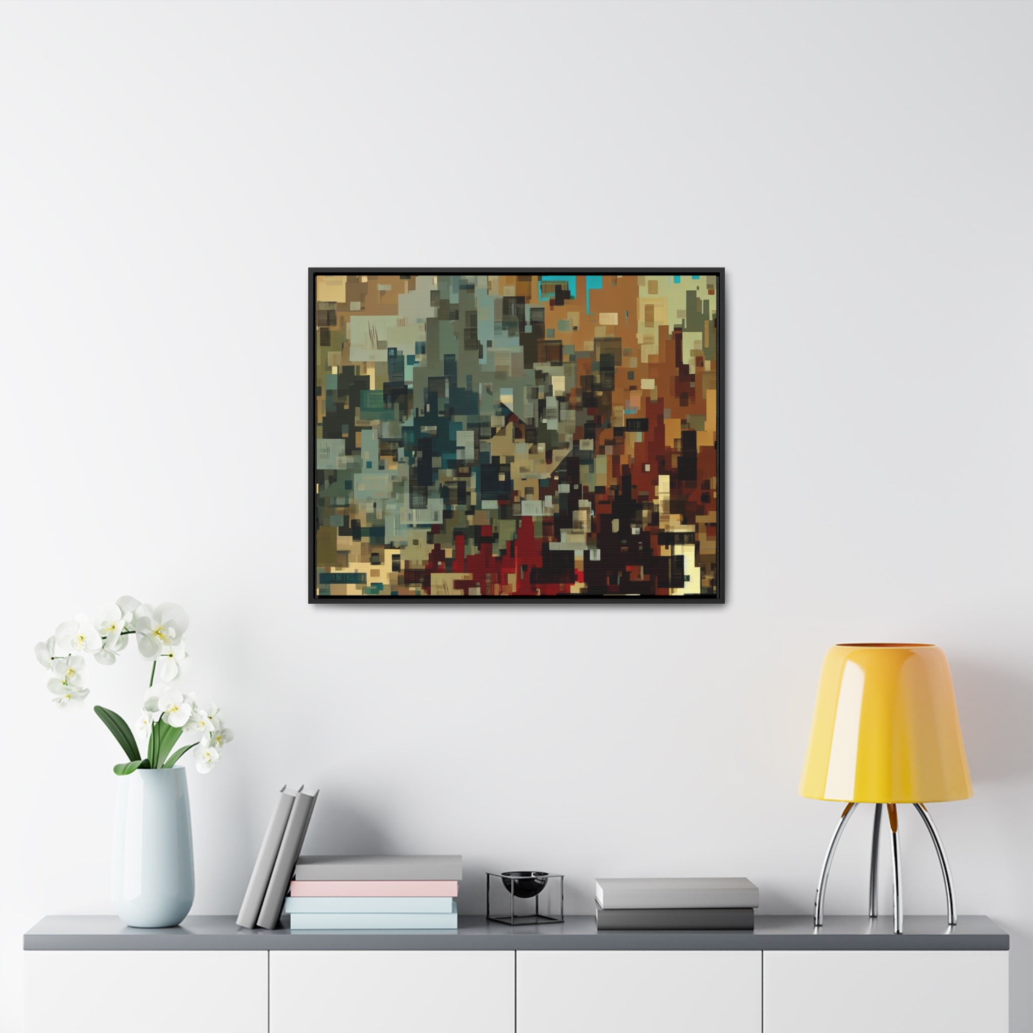 Urban Echoes | Framed Canvas