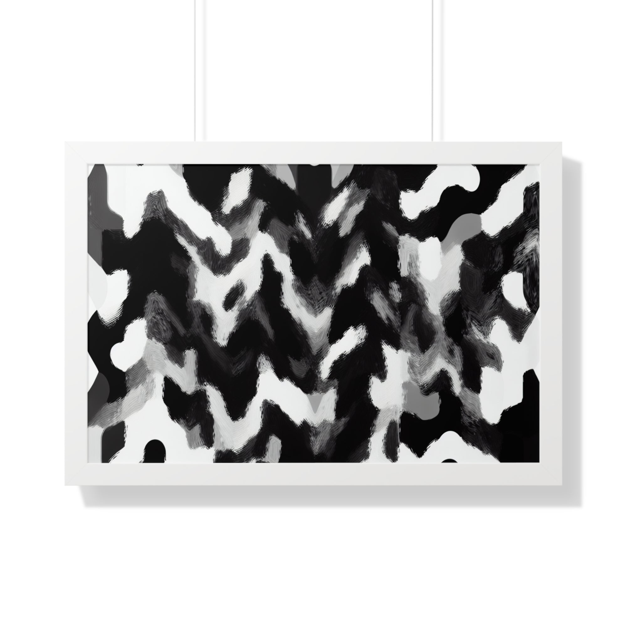 Rhythmic Duality | Framed Print