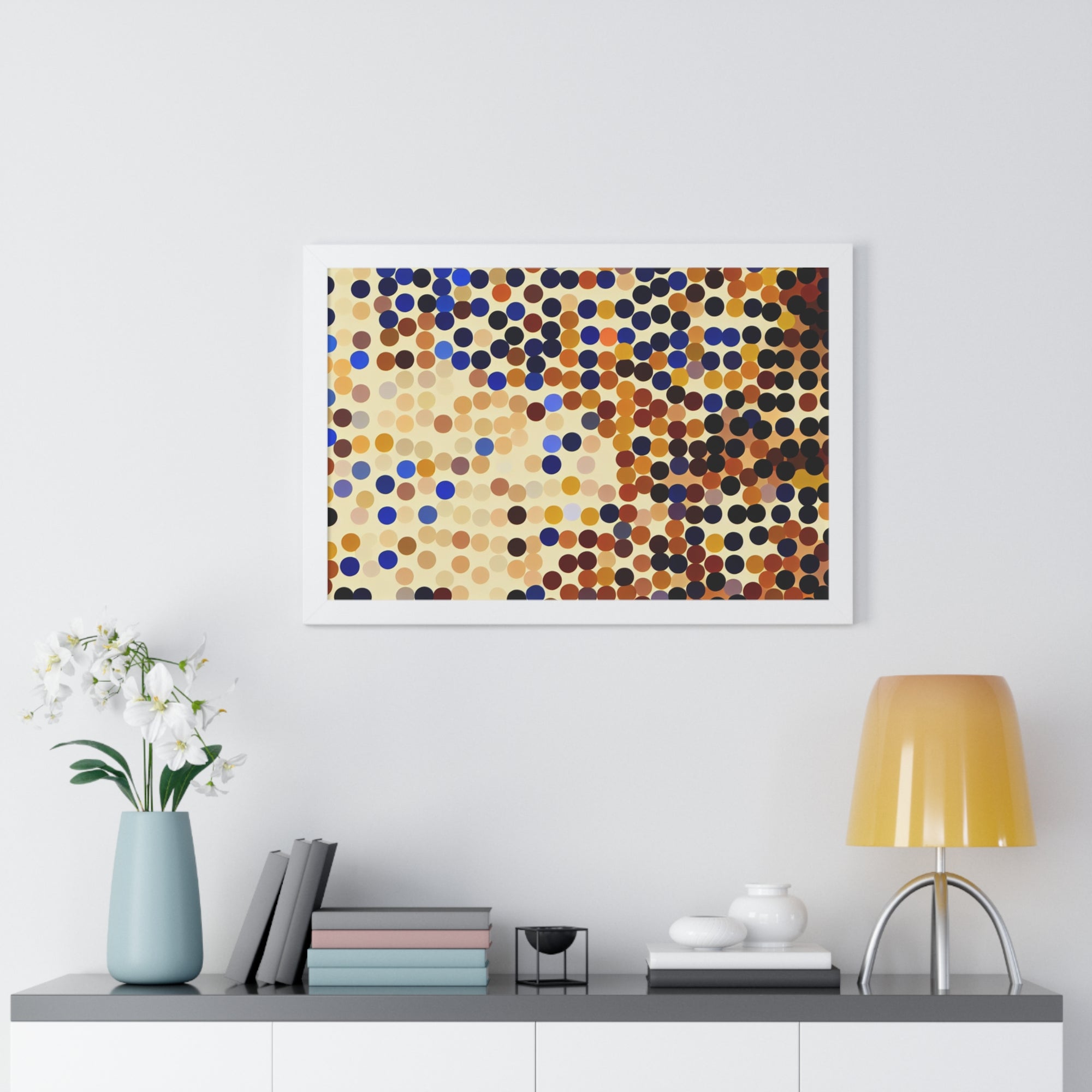 Whispers of Circles | Framed Print