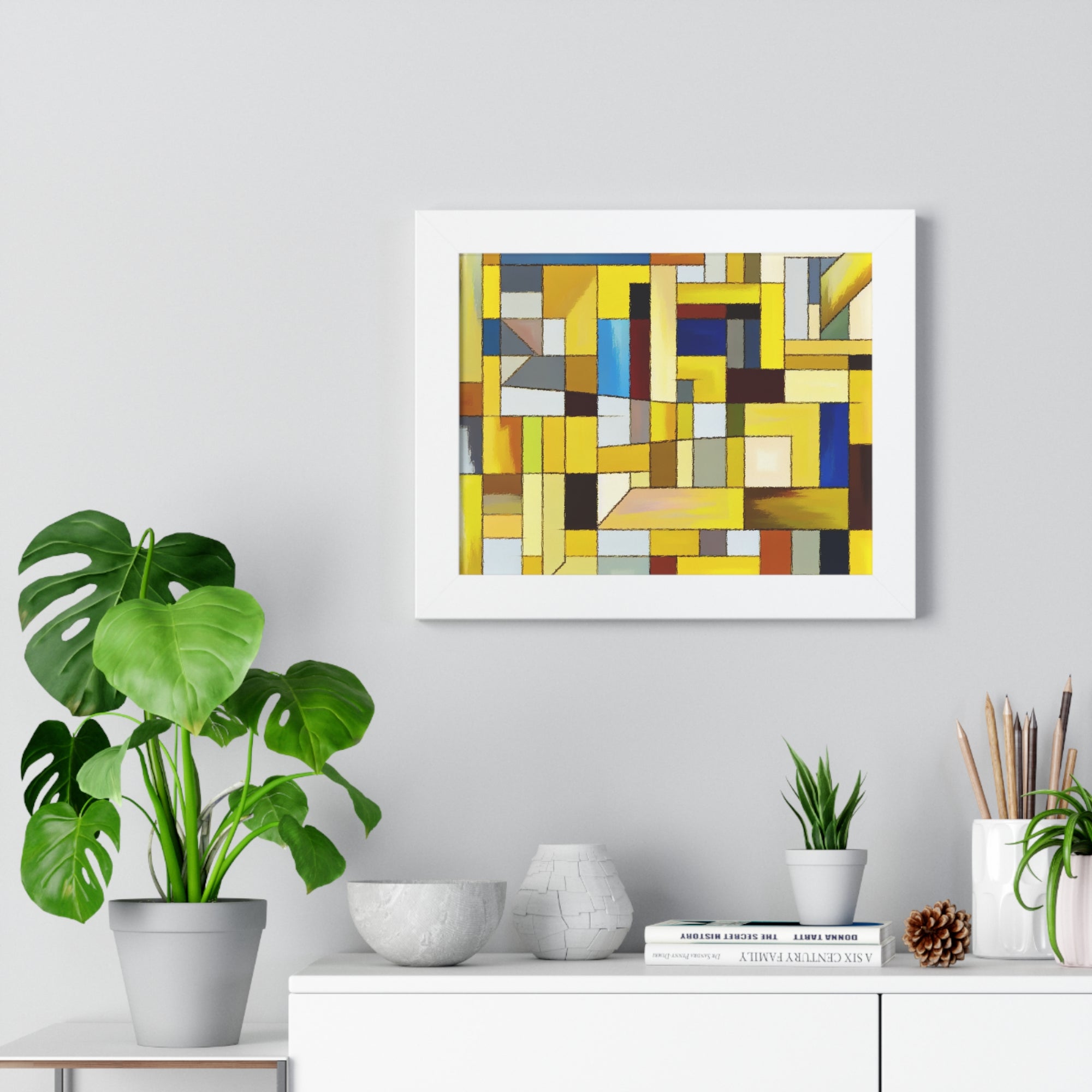 Chromatic Fragments and Light | Framed Print