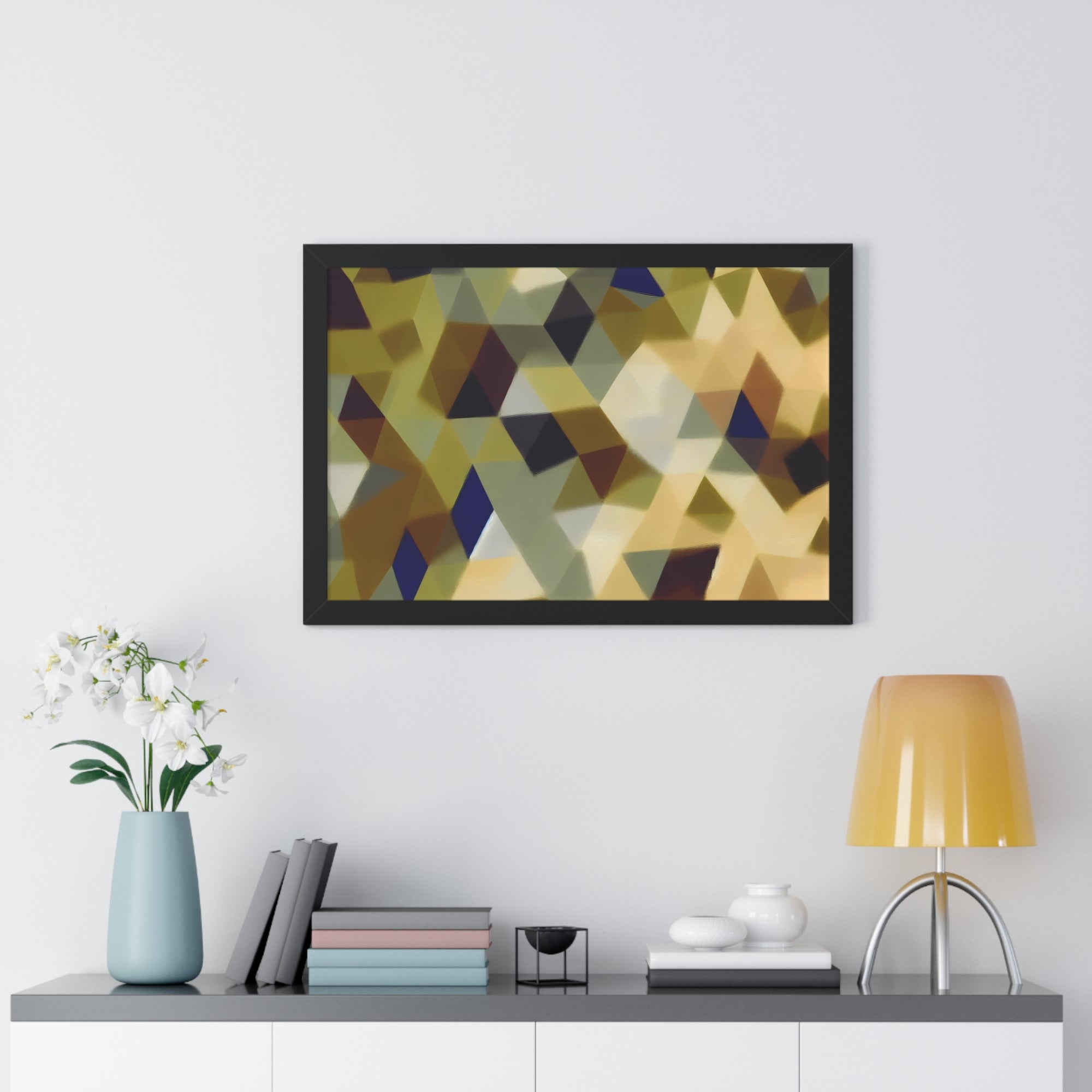 Retro Reflections and Whispers | Framed Print