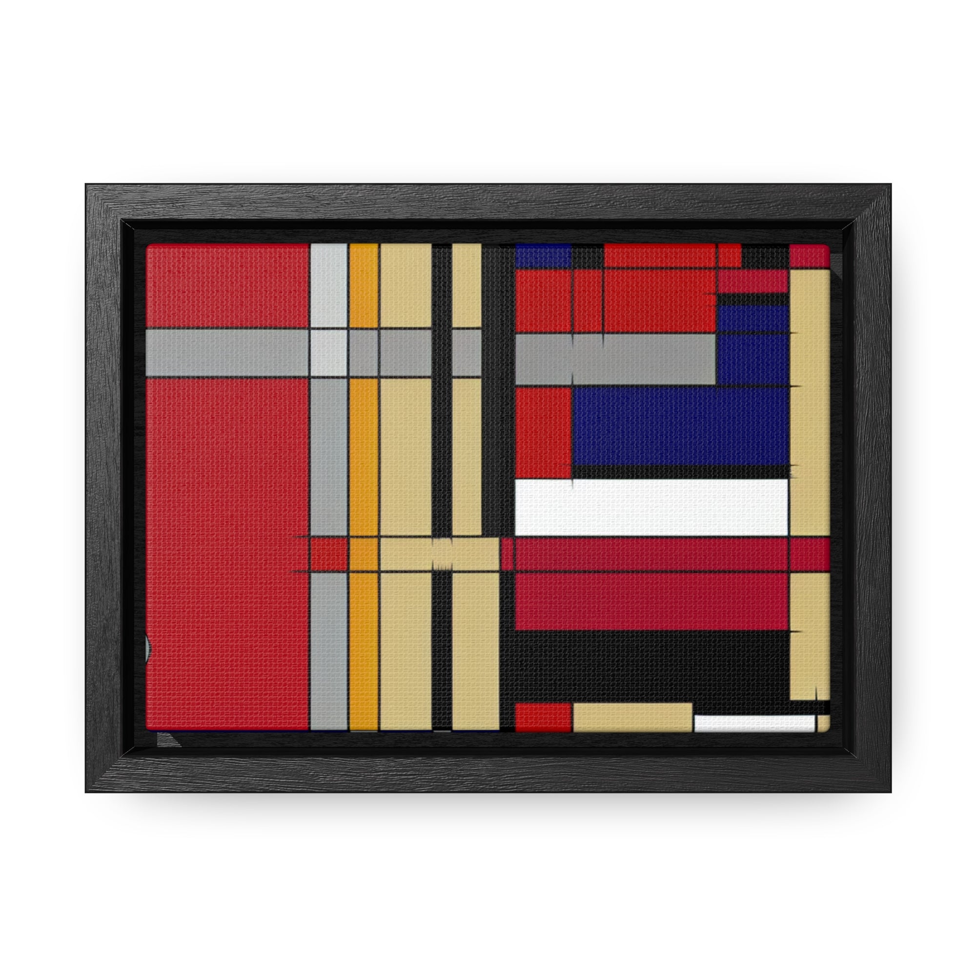 Dynamic Harmony of Shapes | Framed Canvas