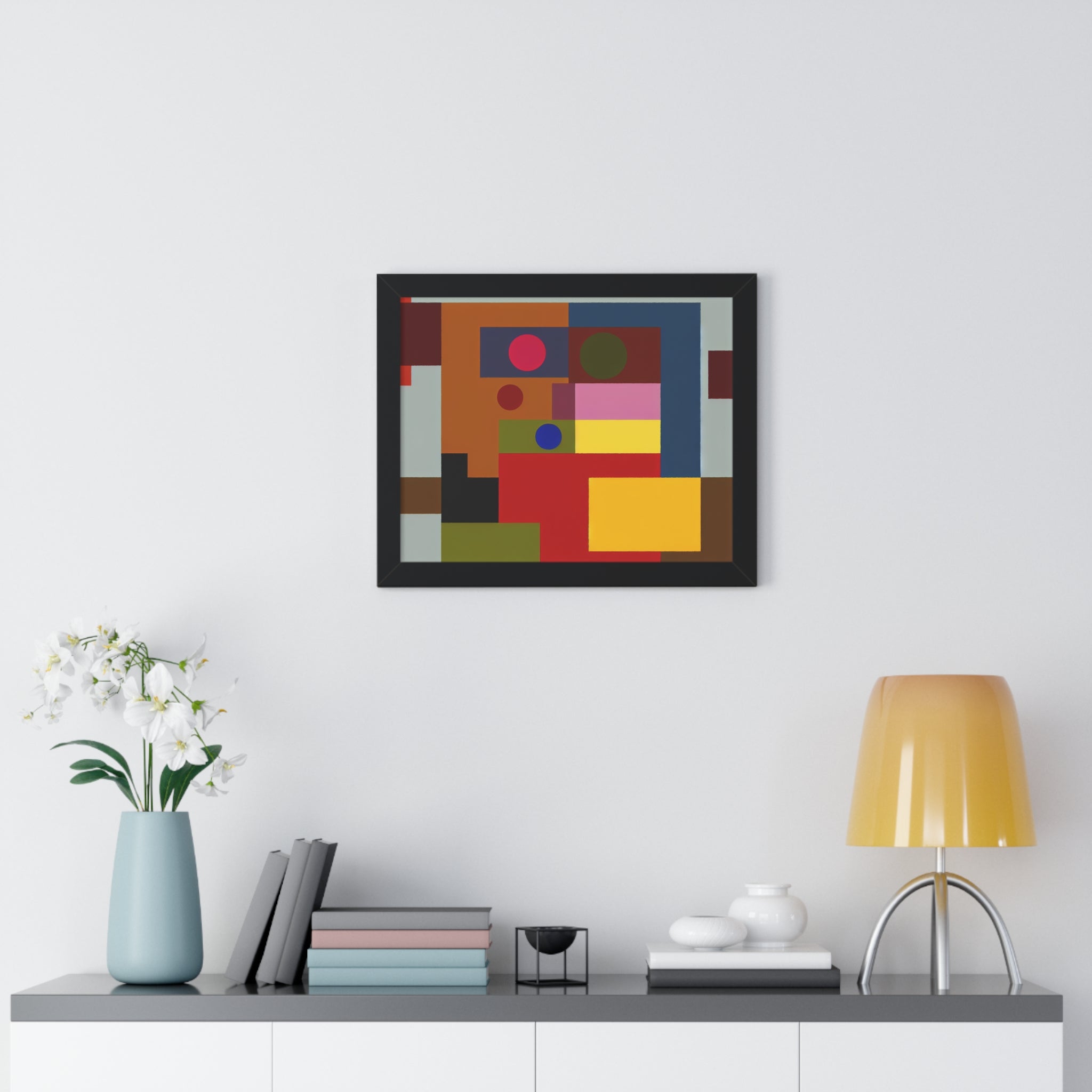 Radiant Geometry Unveiled | Framed Print