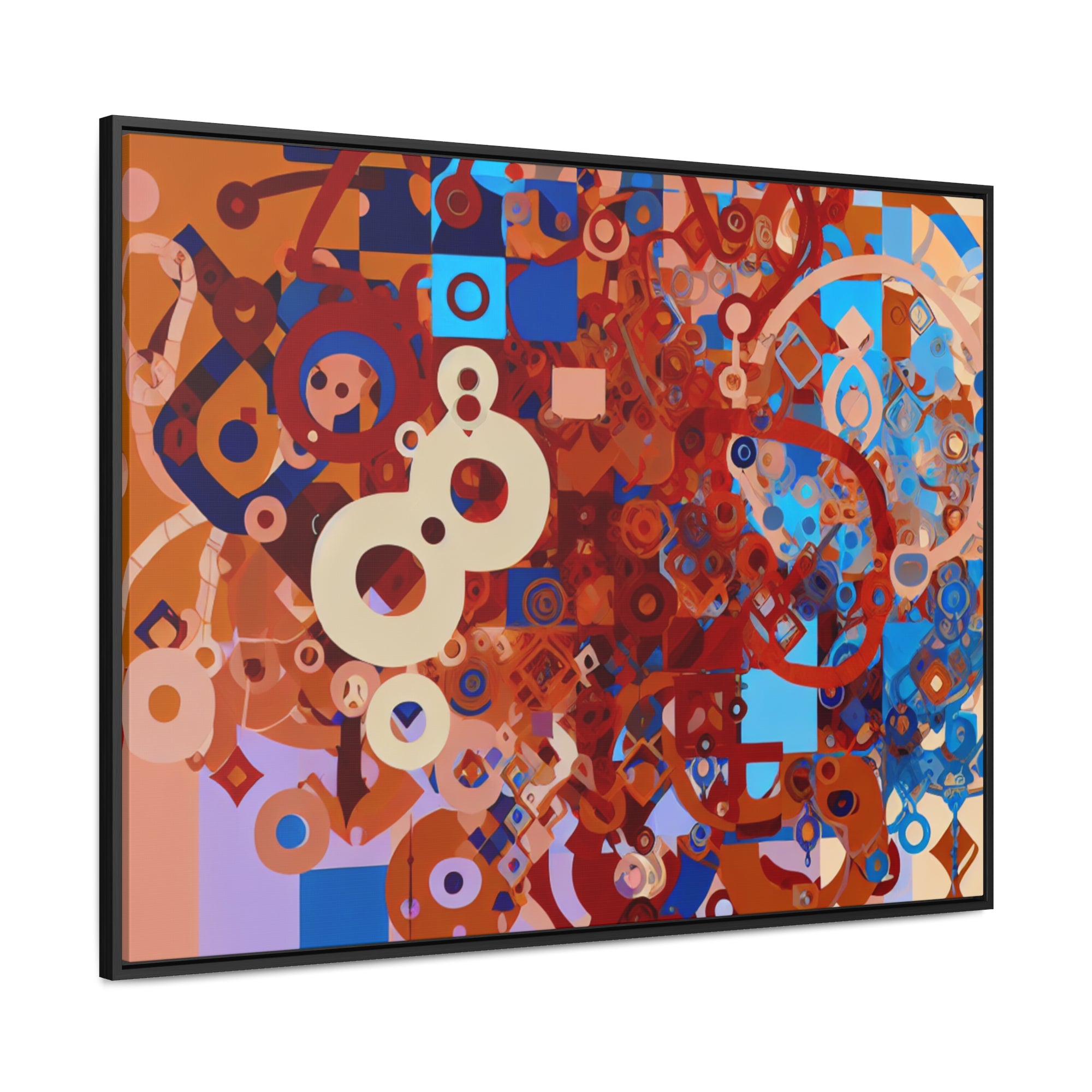 Kaleidoscope Dreams and Whimsy | Framed Canvas