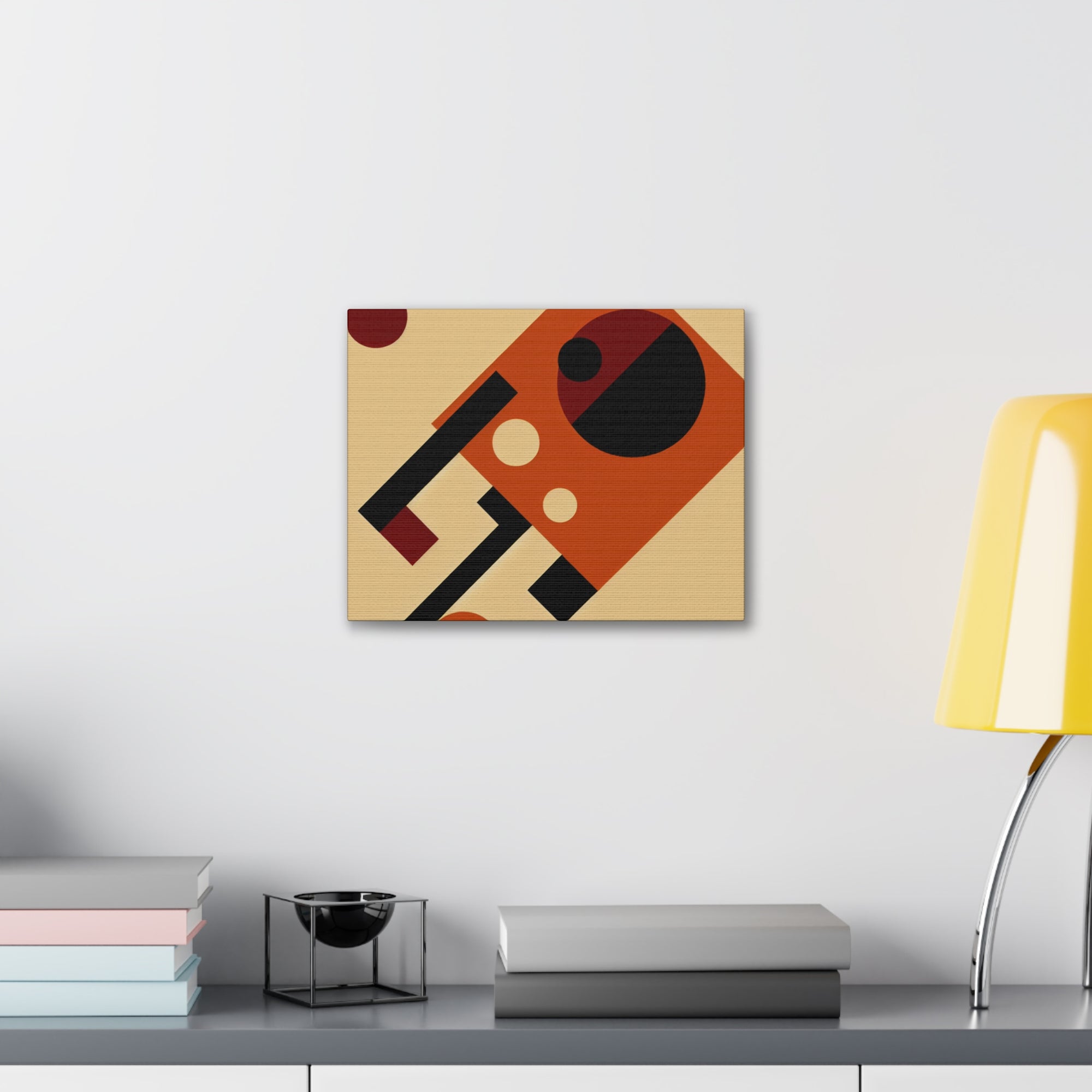 Fiery Harmony of Shapes | Canvas