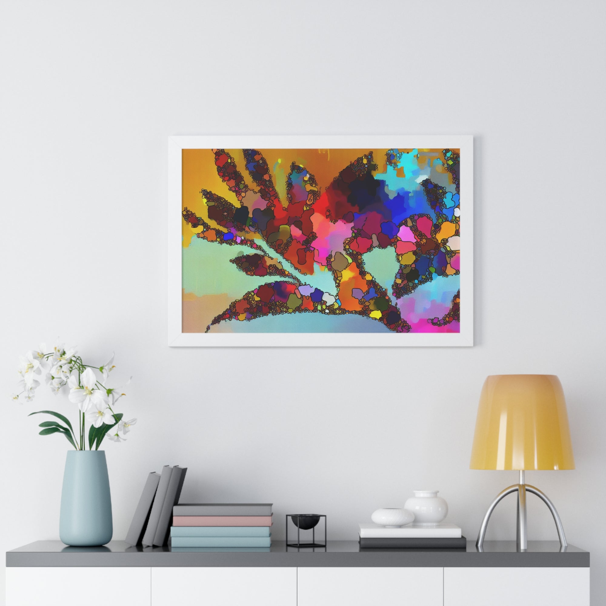 Botanical Rhythm and Flow | Framed Print