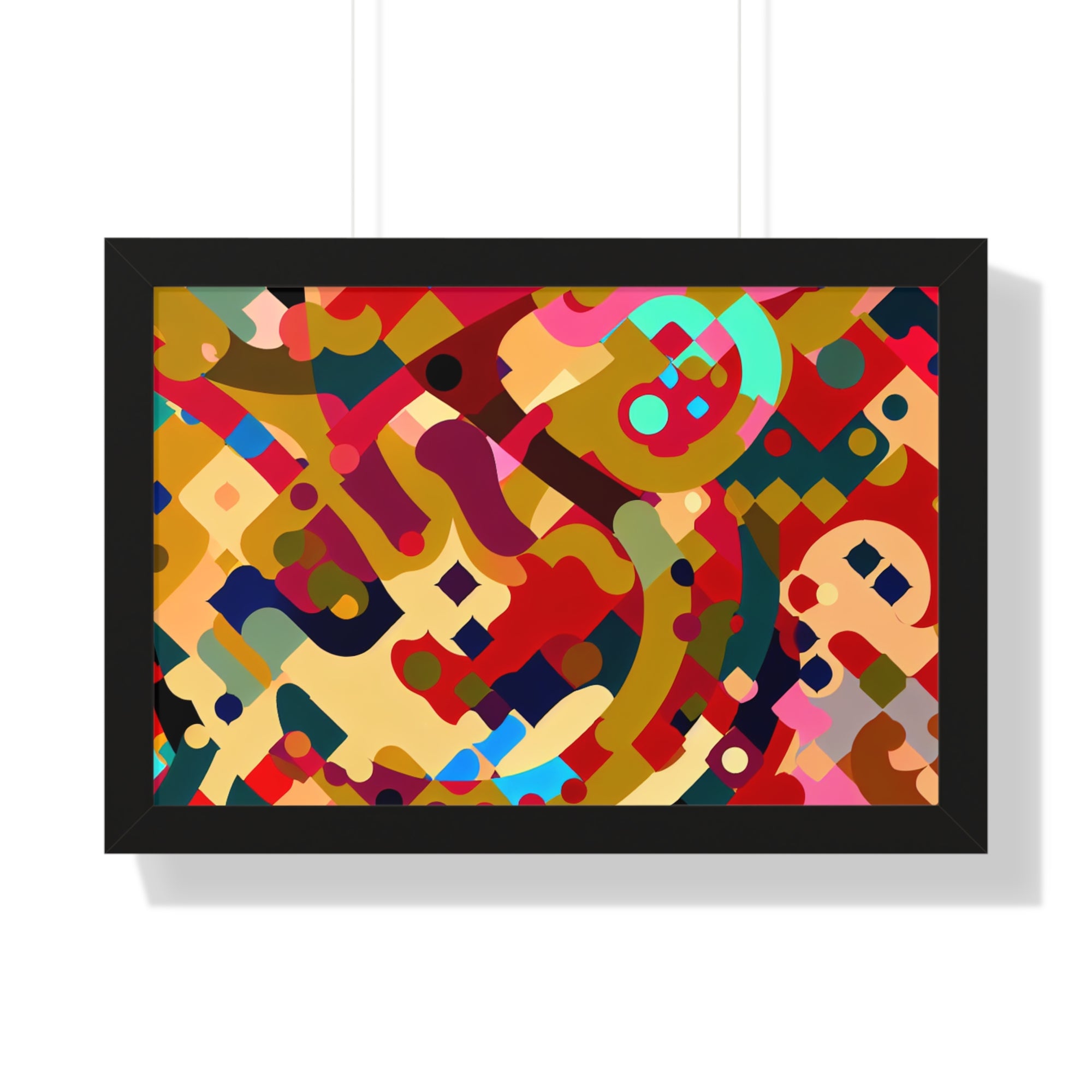 Whispers of Color and Form | Framed Print