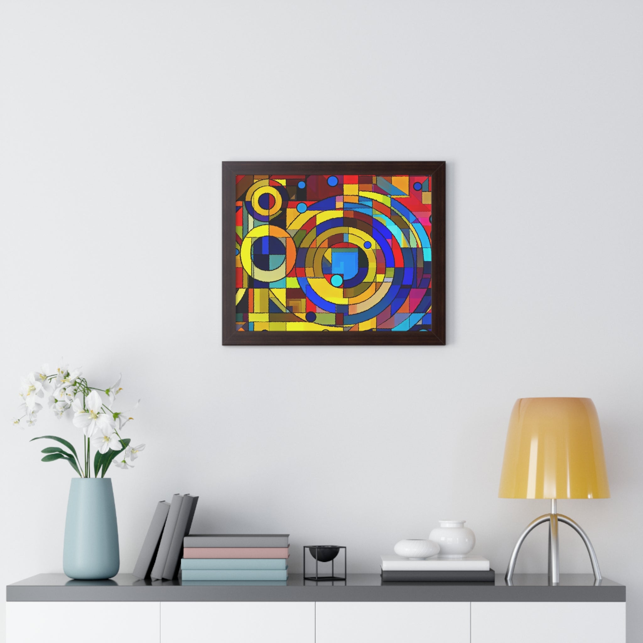 Dynamic Chaos and Harmony | Framed Print