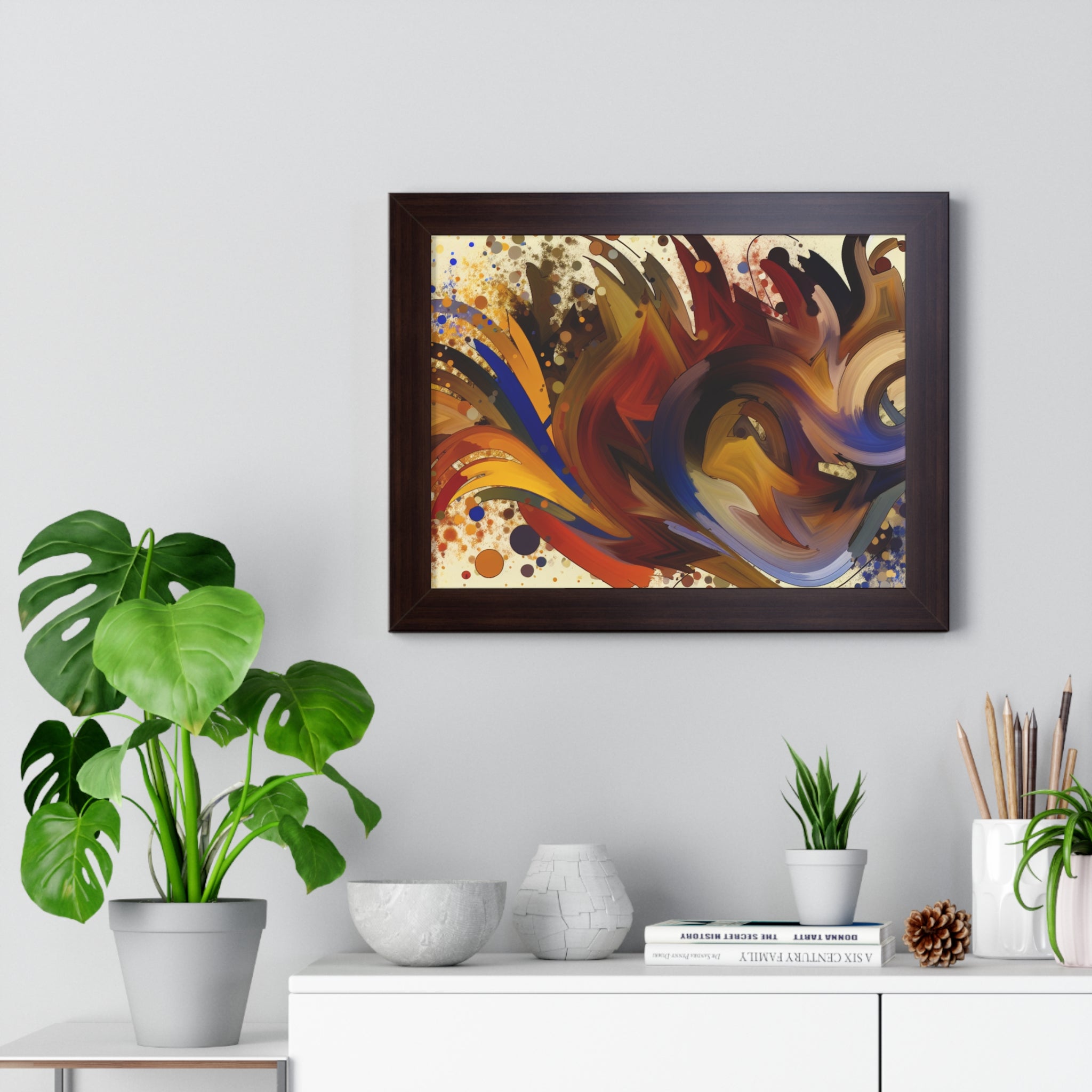 Primal Energies Unleashed | Framed Print